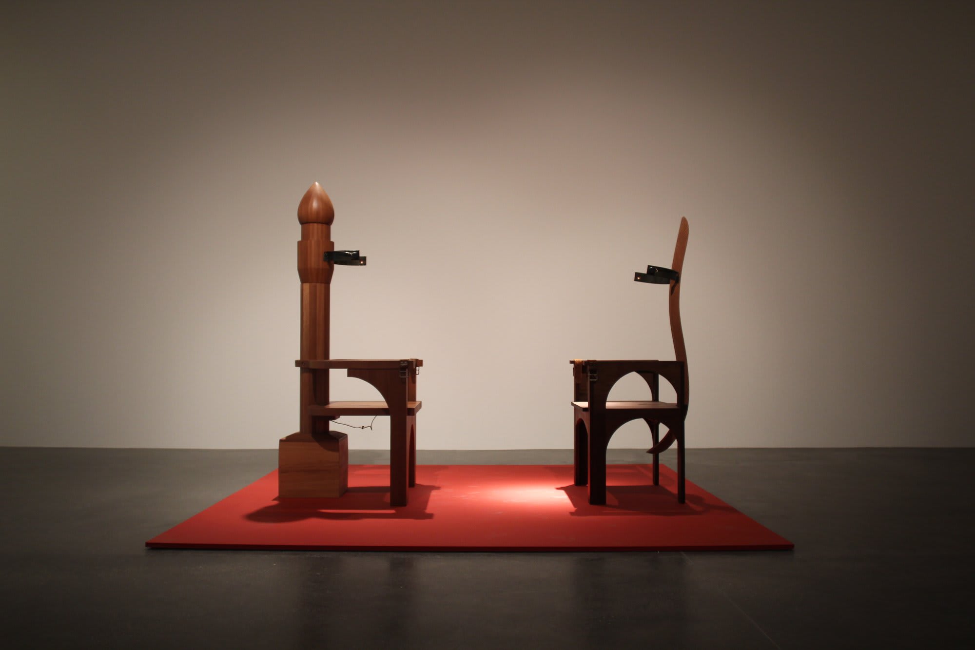 Sama Alshaibi, vs. The Ruler insallation view