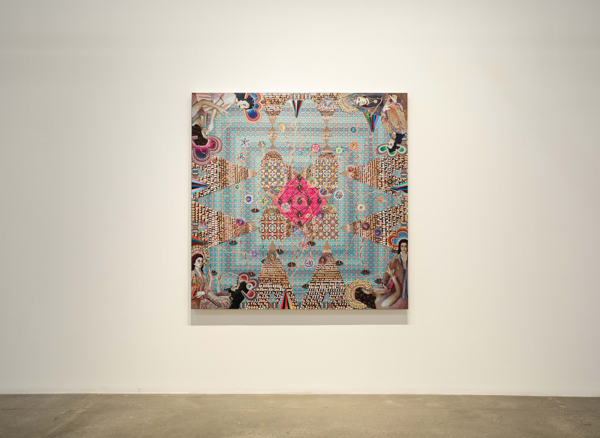 Asad Faulwell, In the Heart of the Cosmos, Installation View, 2017