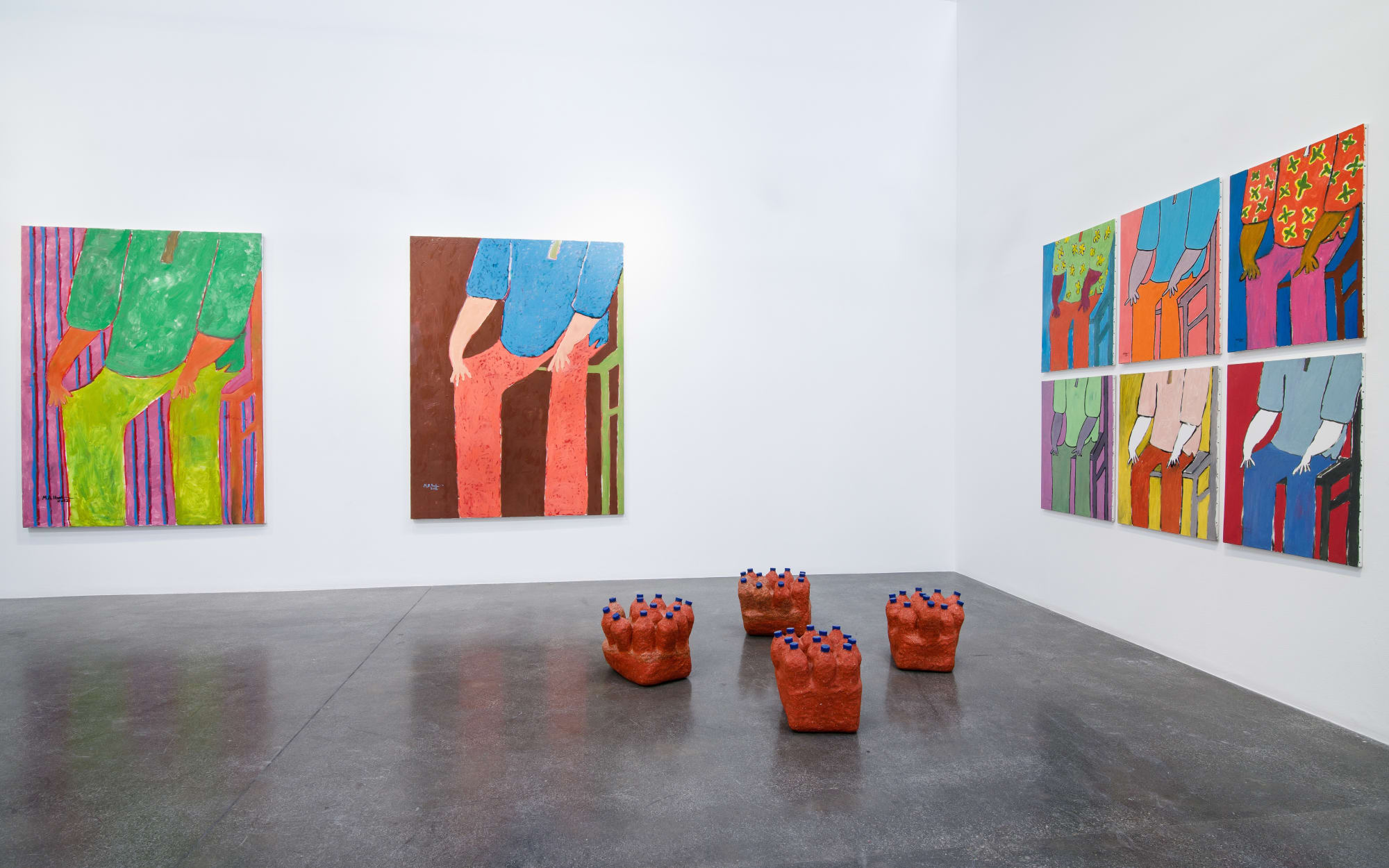 Mohamed Ahmed Ibrahim, The Space Between the Eyelid and the Eyeball, Installation View, 2019