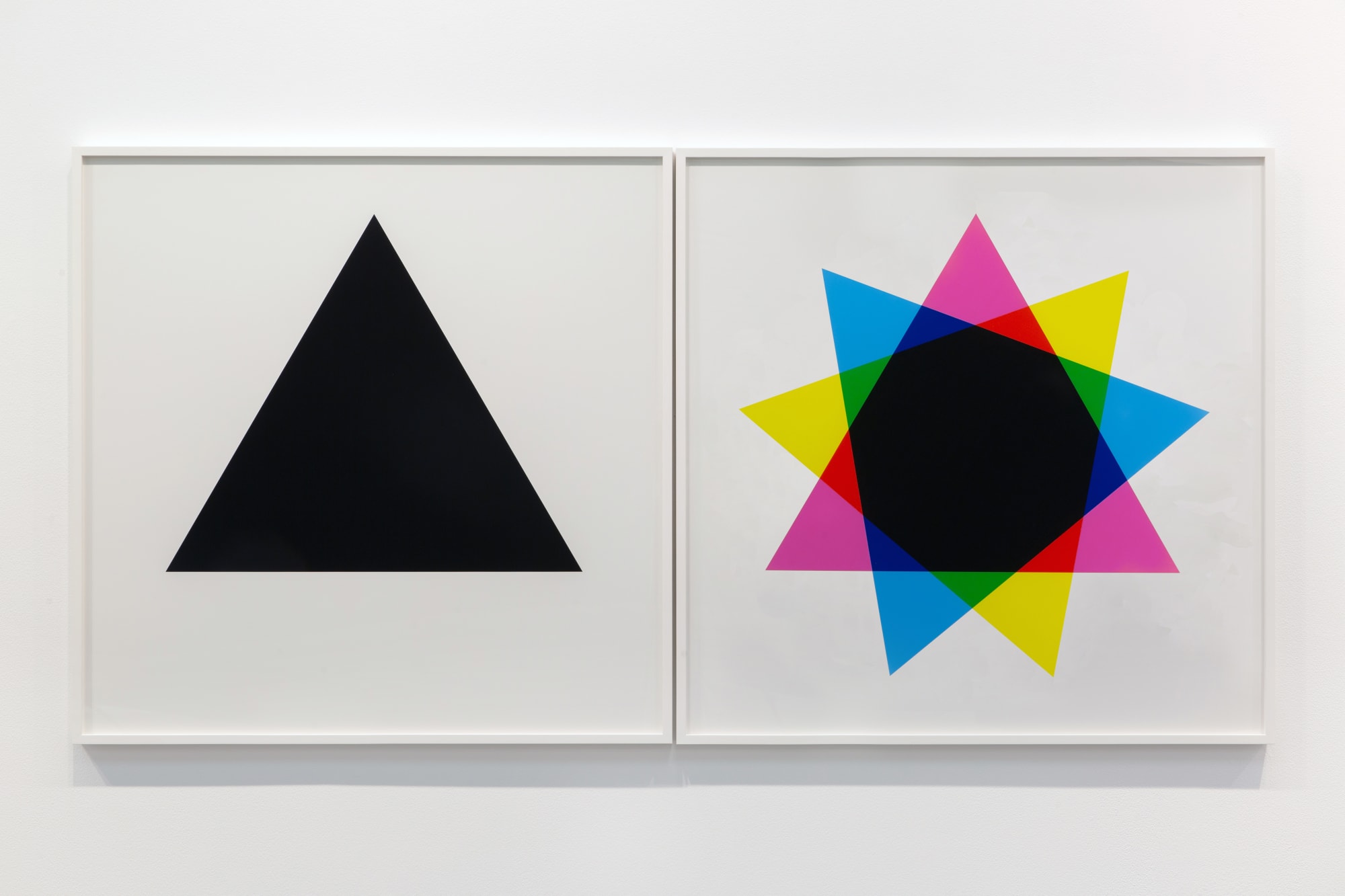 Hamra Abbas Misprint 1 (Diptych), 2019 Archival pigment print 121.9 x 121.9 cm each 48 x 48 in each Edition of 5 plus 2 AP