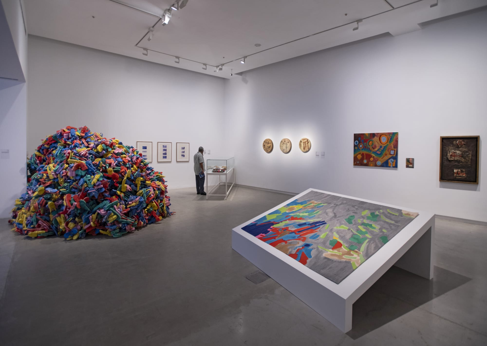 Installation view: In the Heart of Another Country, Sharjah Art Foundation, 2023. Photo: Shanavas Jamaluddin