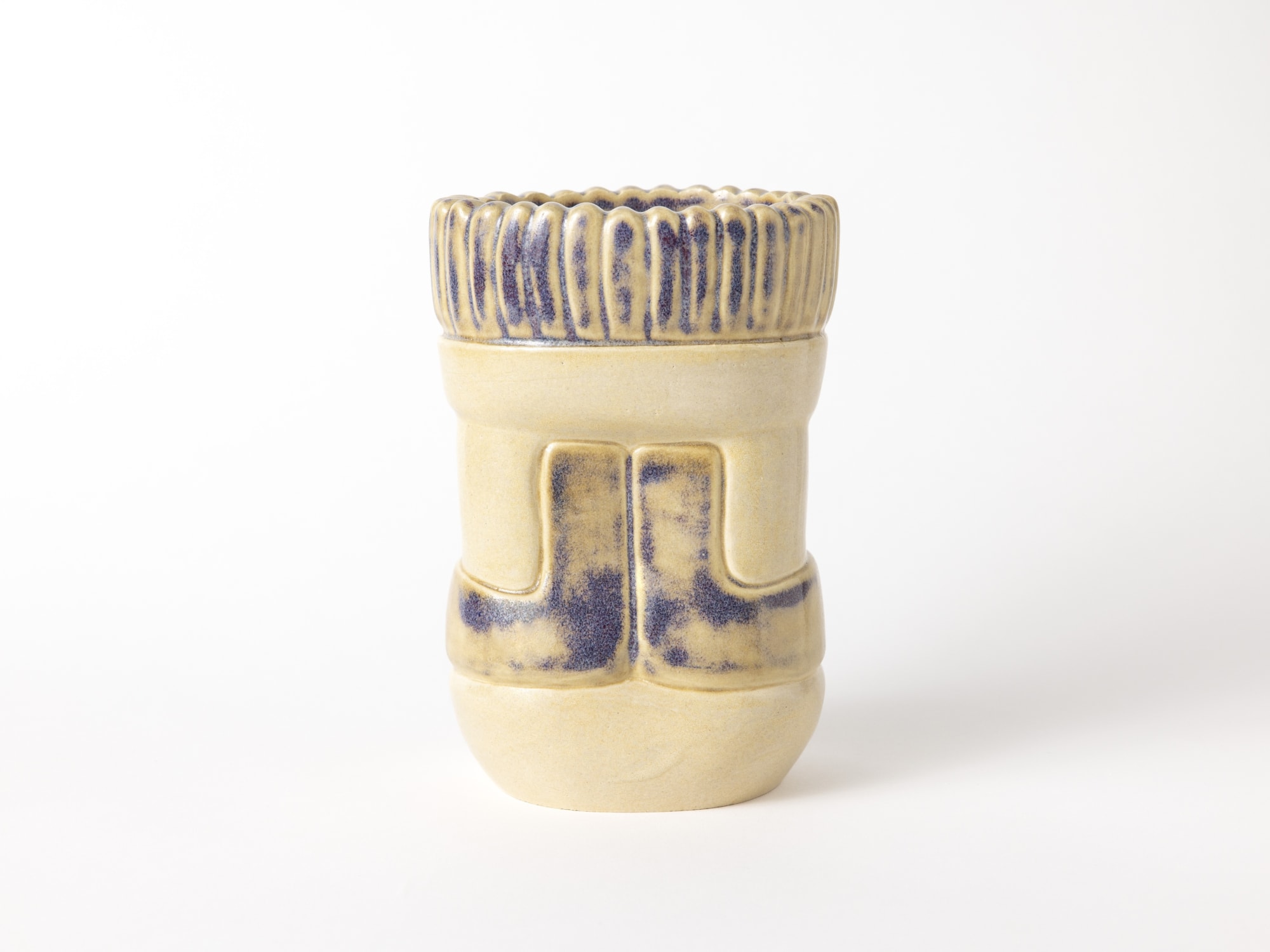 EWCB 709, from the series 'Earthly Wonders, Celestial Beings', 2024, Glazed stoneware, 19 x 12 x 11 cm.