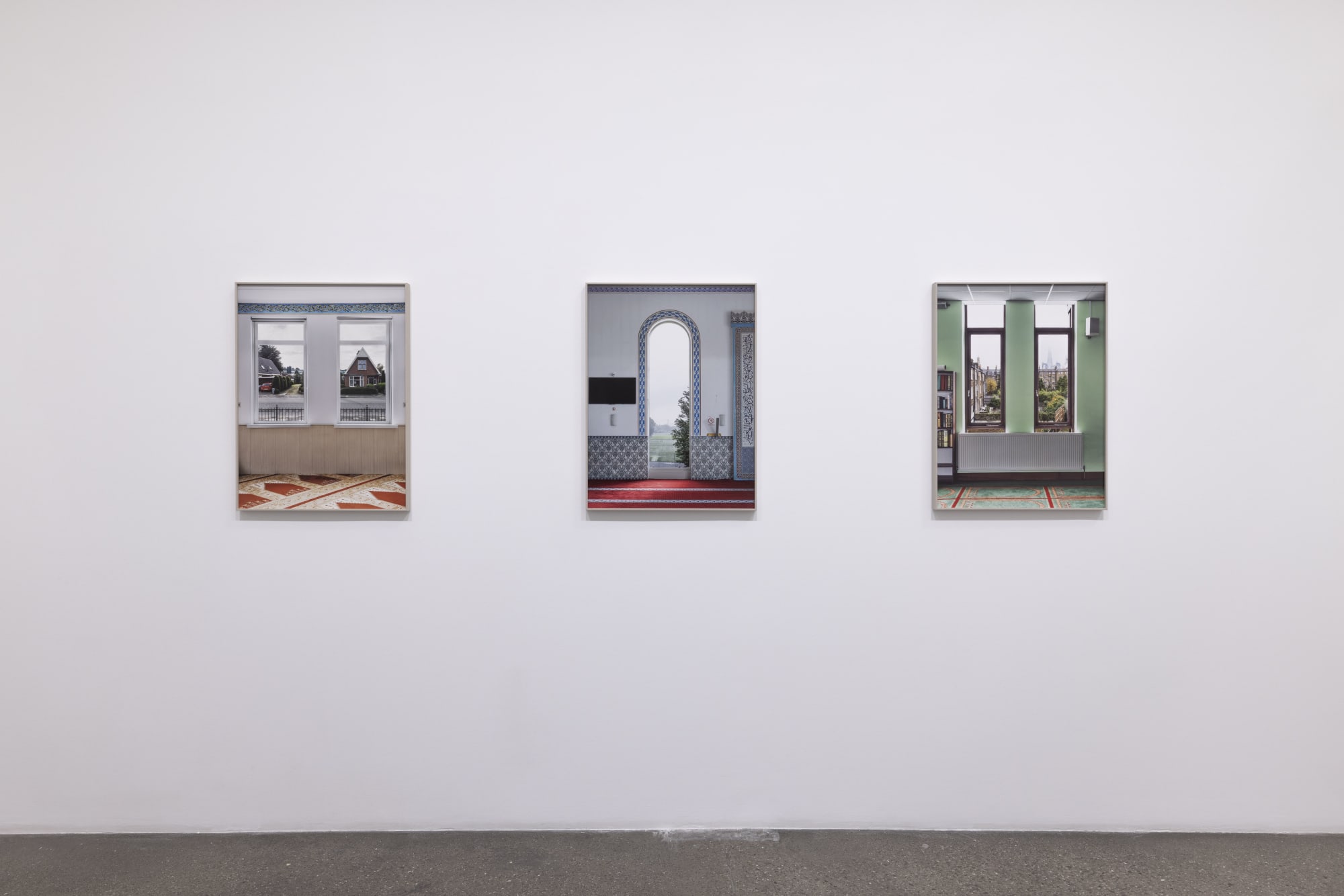 Installation views of Marwan Bassiouni, ‘New Western Views (Preview)’, 18 September - 5 November, Lawrie Shabibi, Dubai. Photography by Ismail Noor of Seeing Things.
