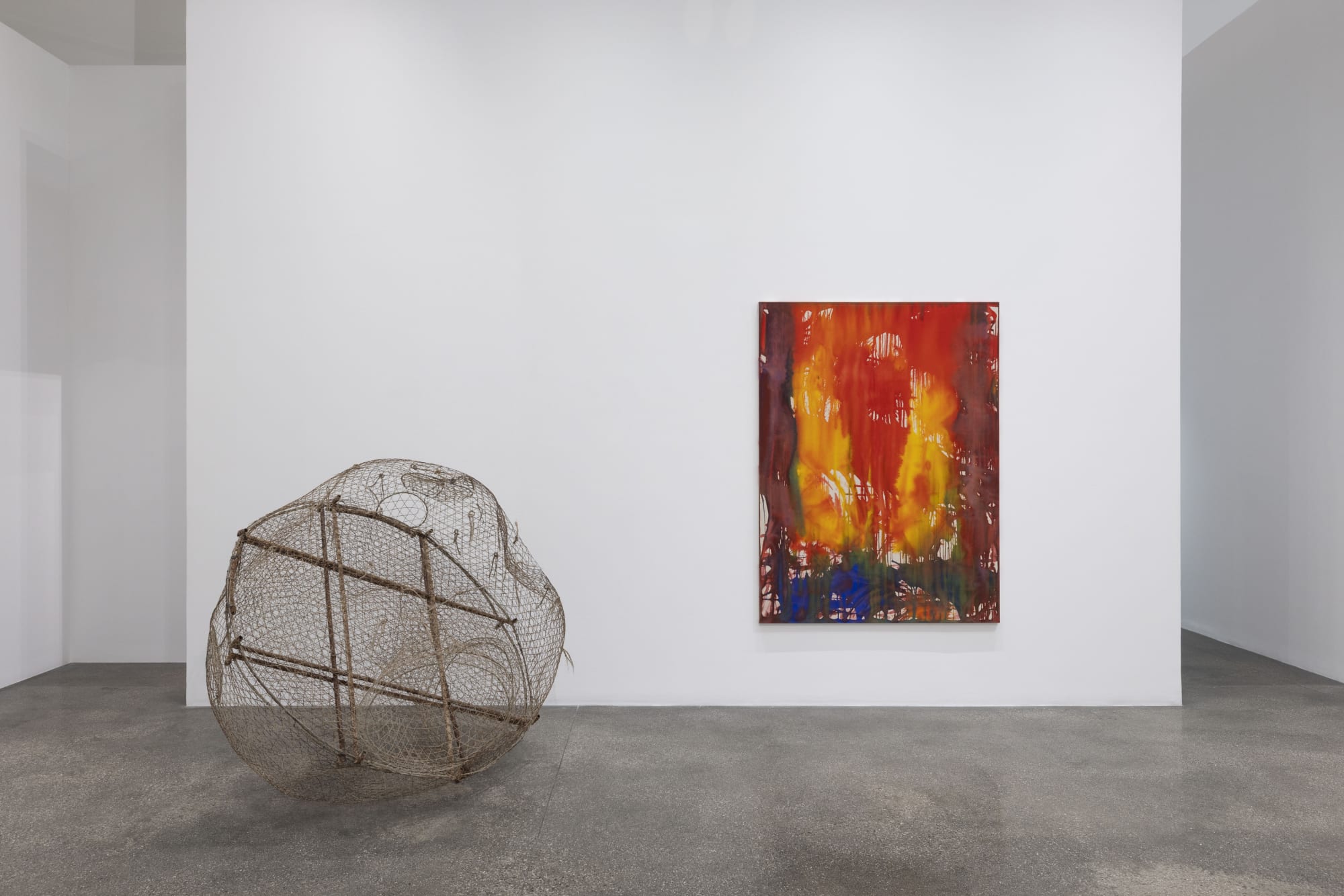 Installation view of Saif Azzuz, 'Invisible Fish', 17 January - 3 April 2026. Photography by Ismail Noor of Seeing Things. Images courtesy of the artist and Lawrie Shabibi.