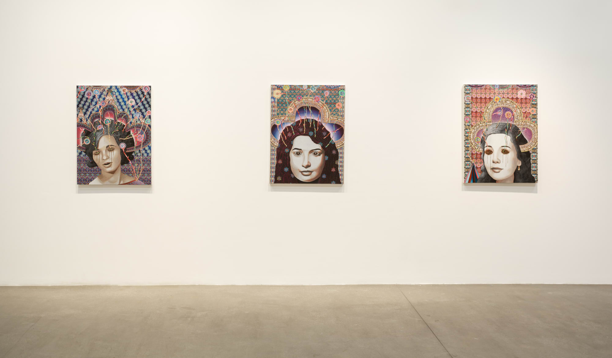 Asad Faulwell, In the Heart of the Cosmos, Installation View, 2017