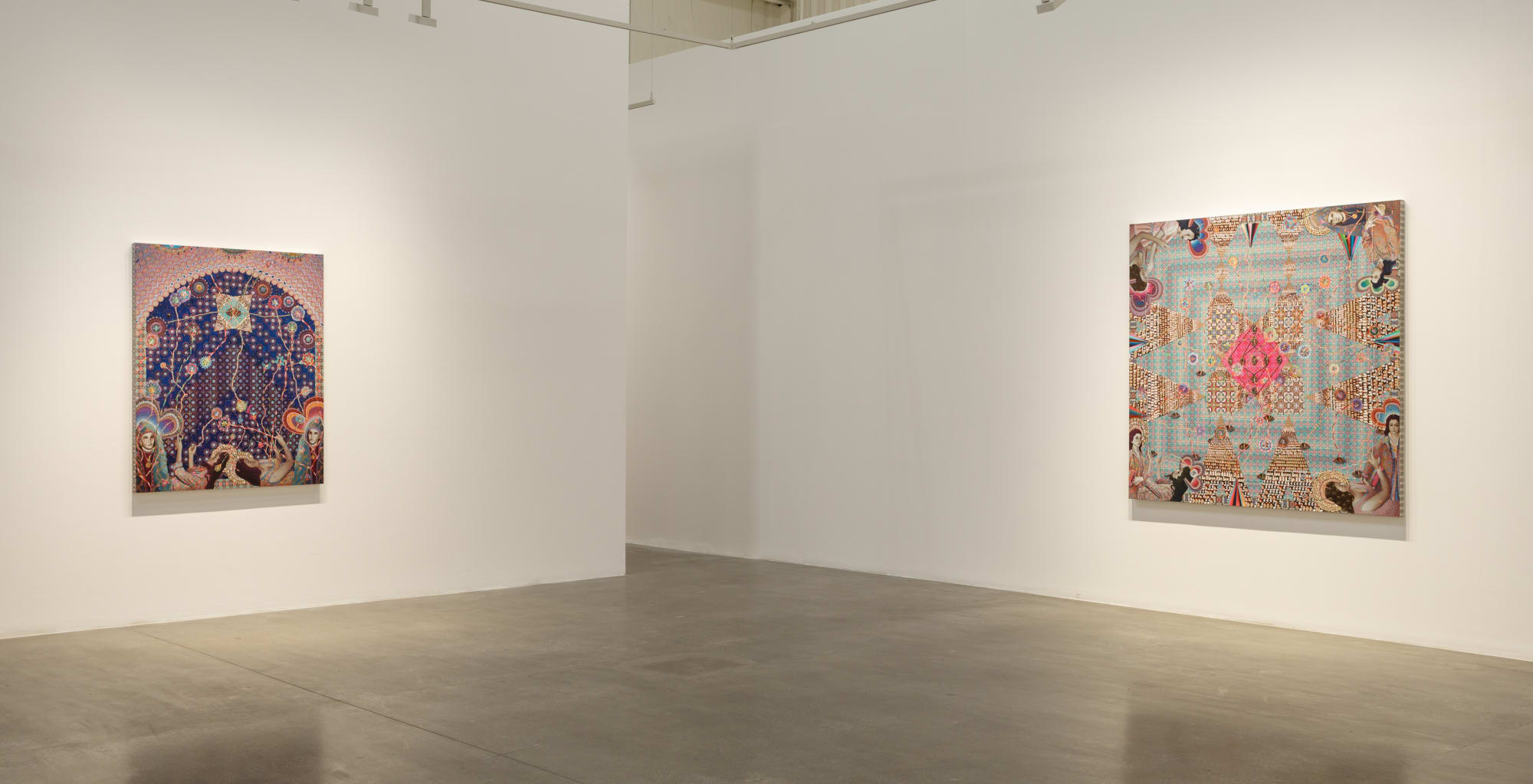 Asad Faulwell, In the Heart of the Cosmos, Installation View, 2017