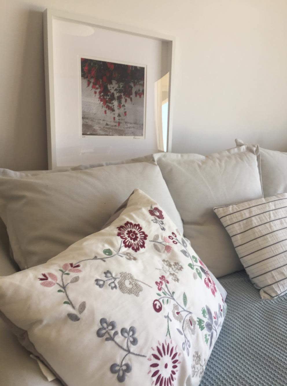 'Love for life' image is decorating a house in Zante, Greece