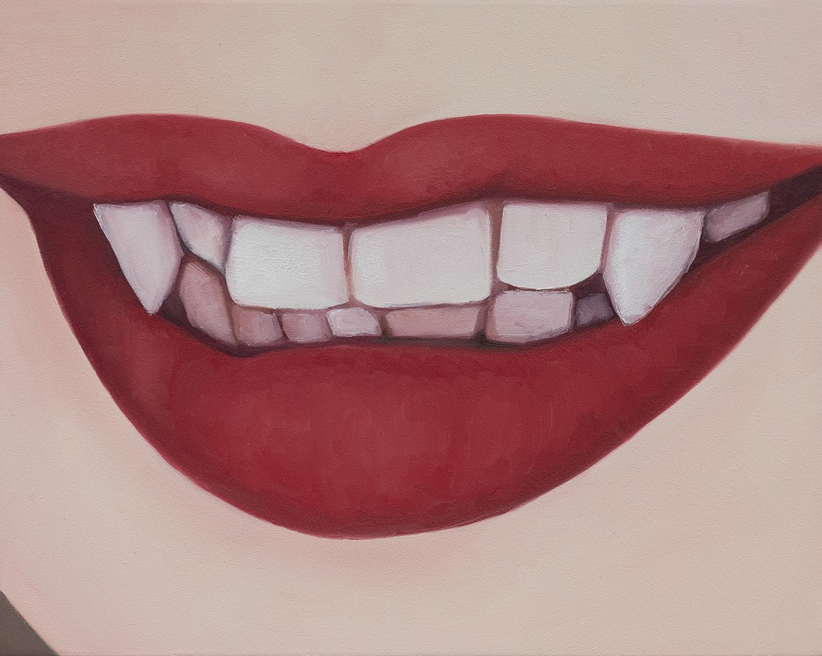 萧涵秋 Xiao Hanqiu 吸血鬼唇膏试色 冷调红 Vampire lip stick swatch Poison ivy 2020