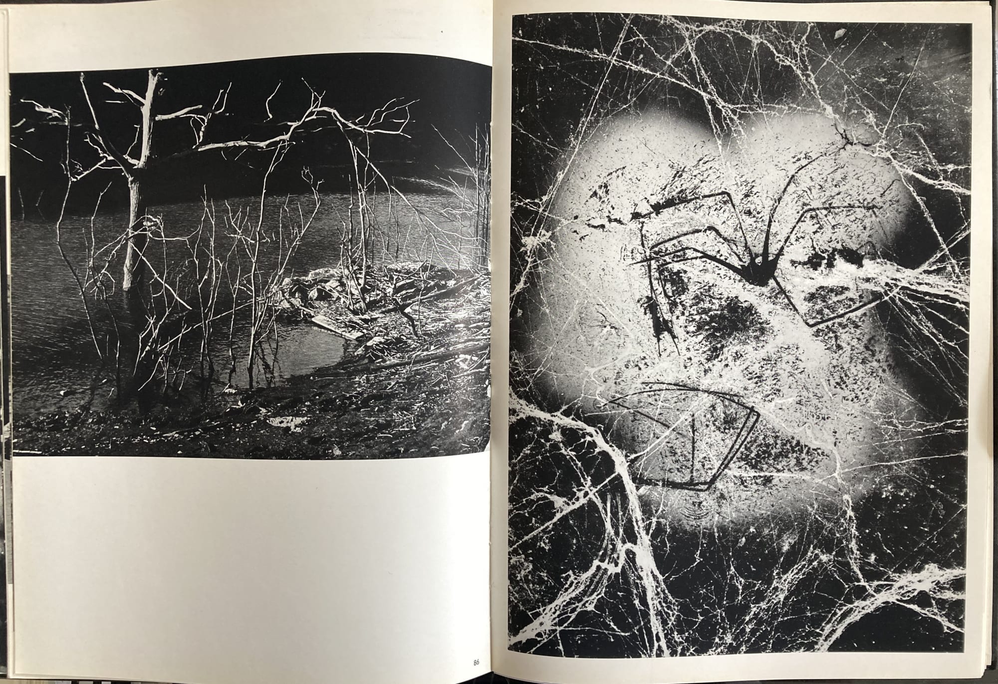 Subjektive fotografie 2, 1955, Brüder Auer Verlag München Page de gauche : Roger Catherineau Page de droite : Heinz Hajek-Halke