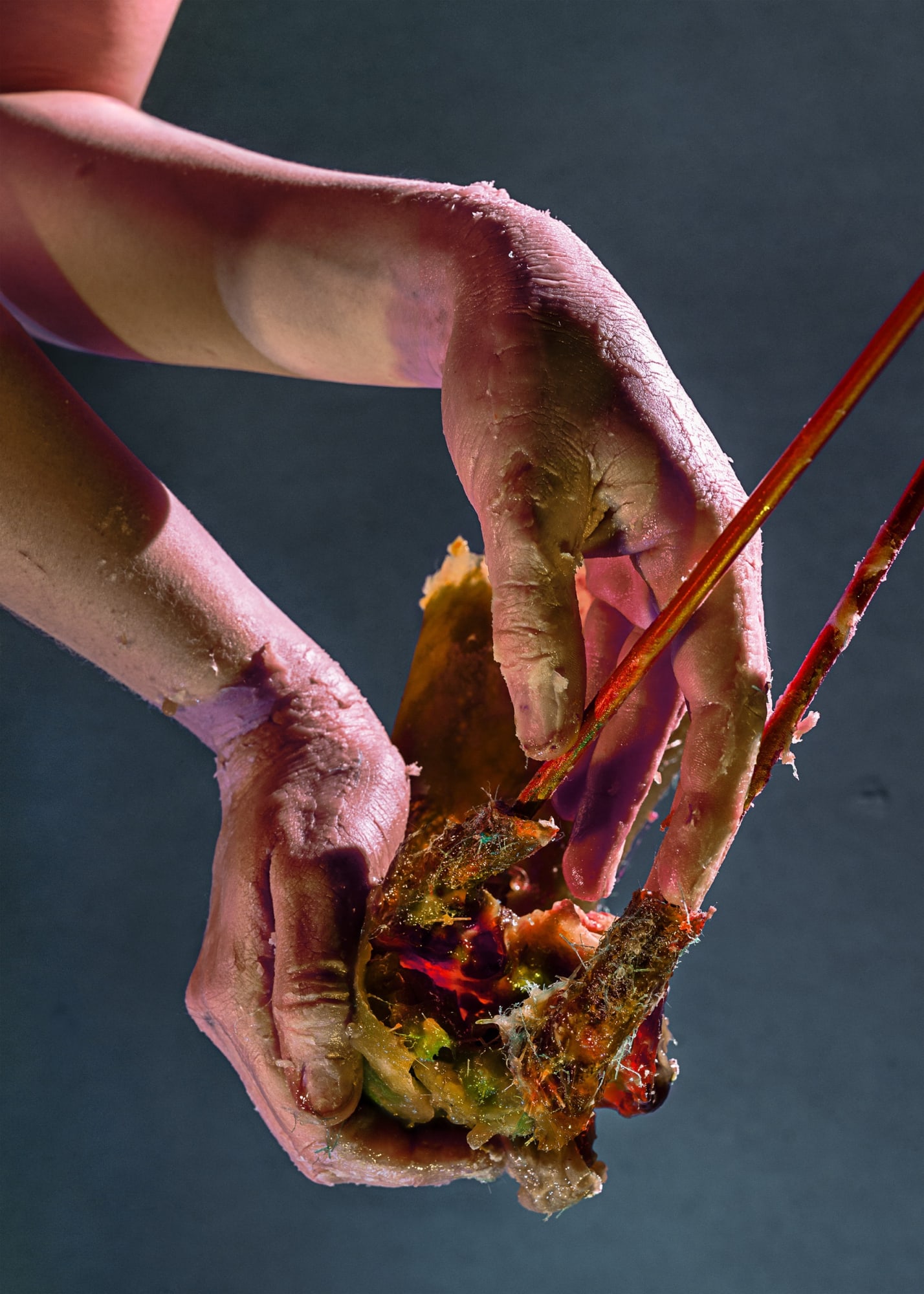 Malte Bruns Natural Selection, 2018 Inkjetprint, framed 140 x 100 x 3 cm 55 1/8 x 39 3/8 x 1 1/8 in