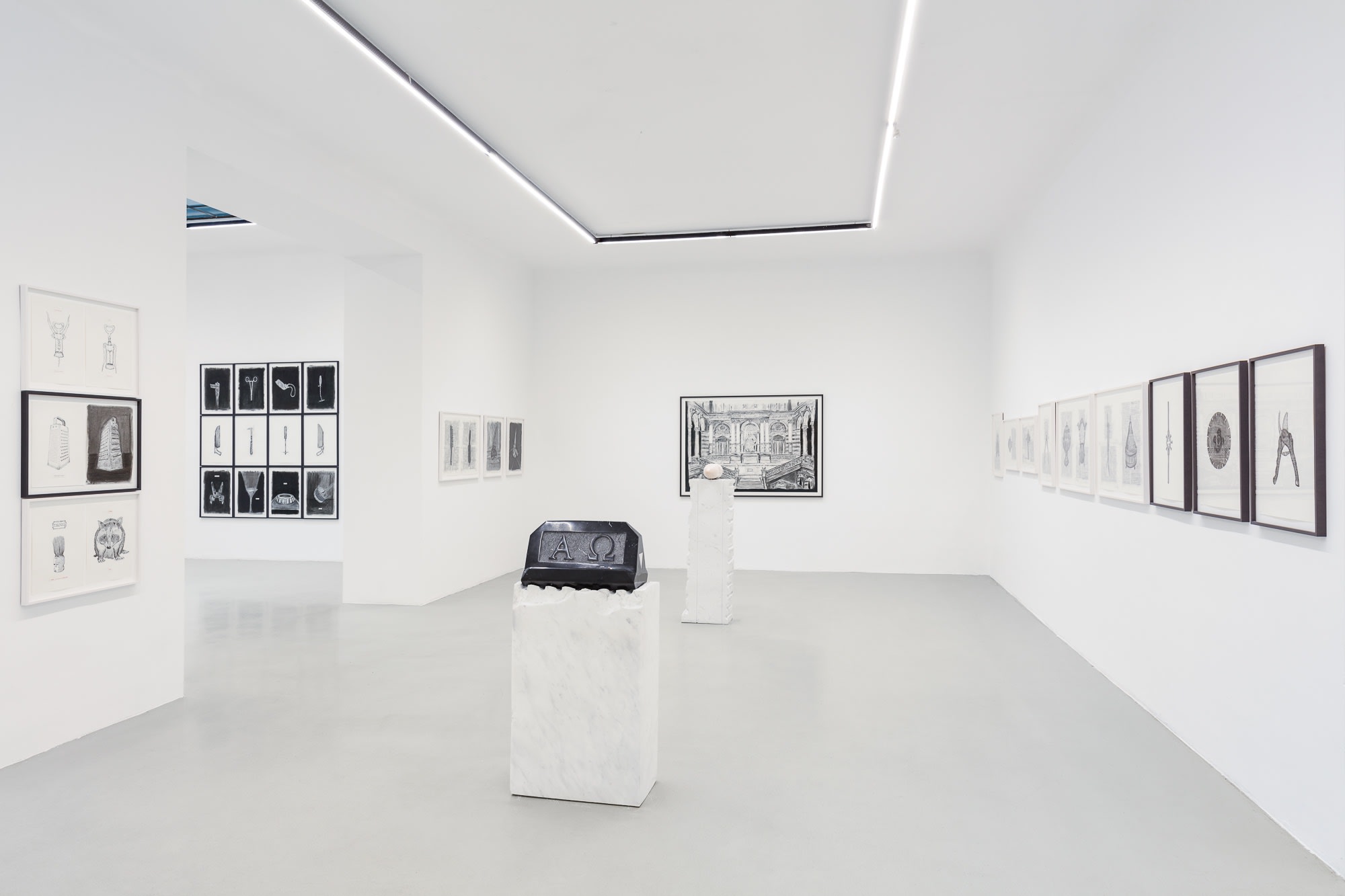 Installation View: Markus Redl, Flussmitte, 2021