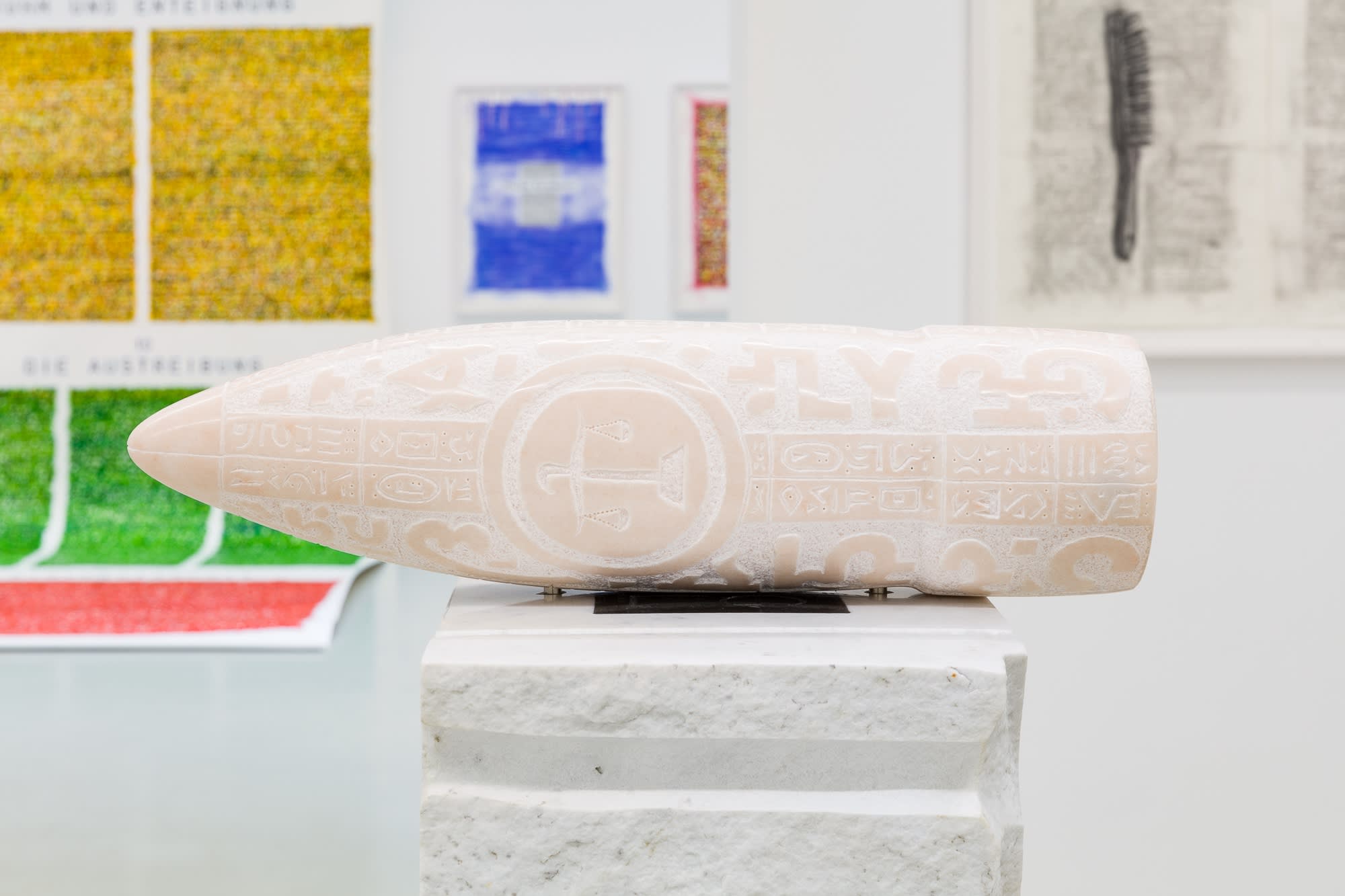 Installation View: Markus Redl, Flussmitte, 2021