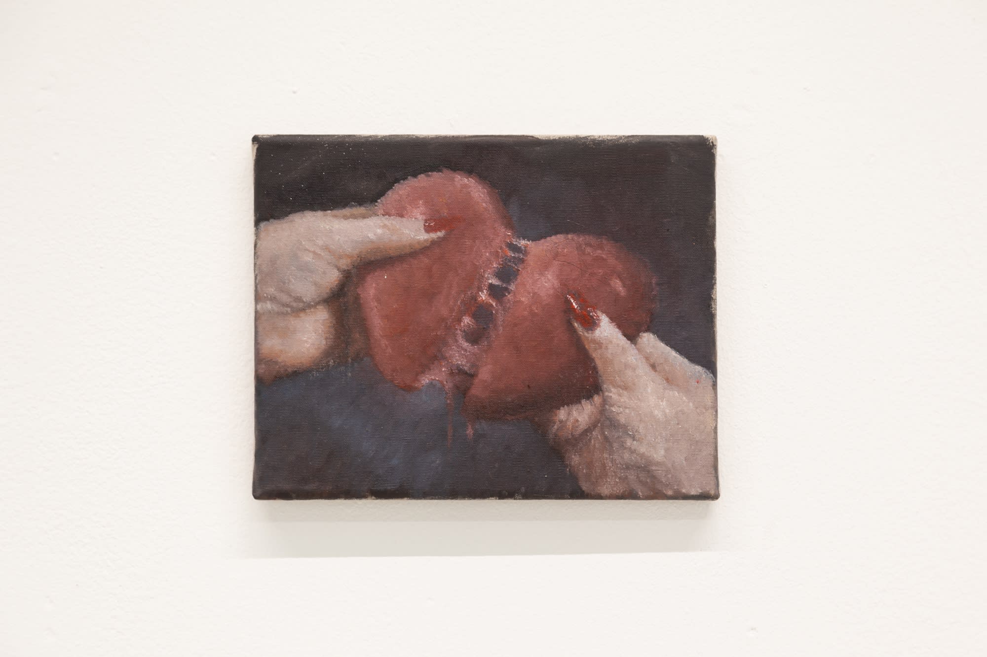 Cursed Images curated by Ed Fornieles, Installation View: Issy Wood, 2019