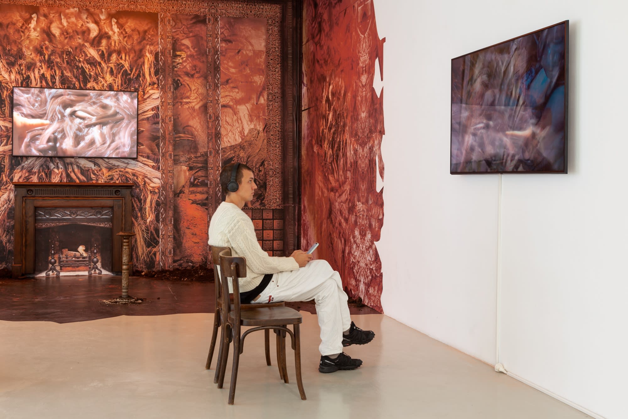 Cursed Images curated by Ed Fornieles, Installation View, 2019