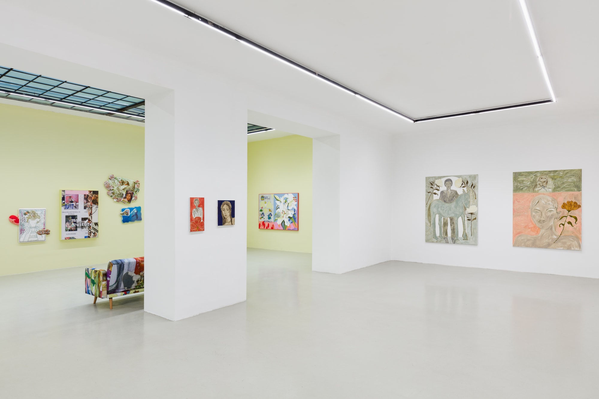 Installation View: Nana Mandl - you´re so cool & Faye Wei Wei Moon