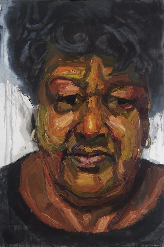 Sedrick Huckaby, Mary, Mary-Lu, Missionary Parker, 2013, 182.9 × 121.9cm / 72 × 48in, Oil on canvas