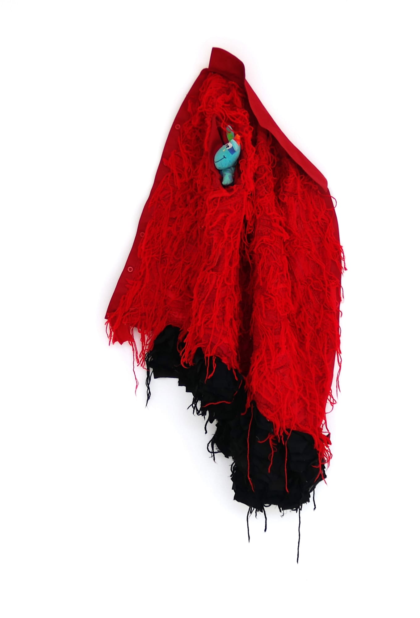 Georgina Maxim Searching for that same old memory 3, 2024 Textile and mixed media 94 × 75 cm (37 × 29 1/2 in)