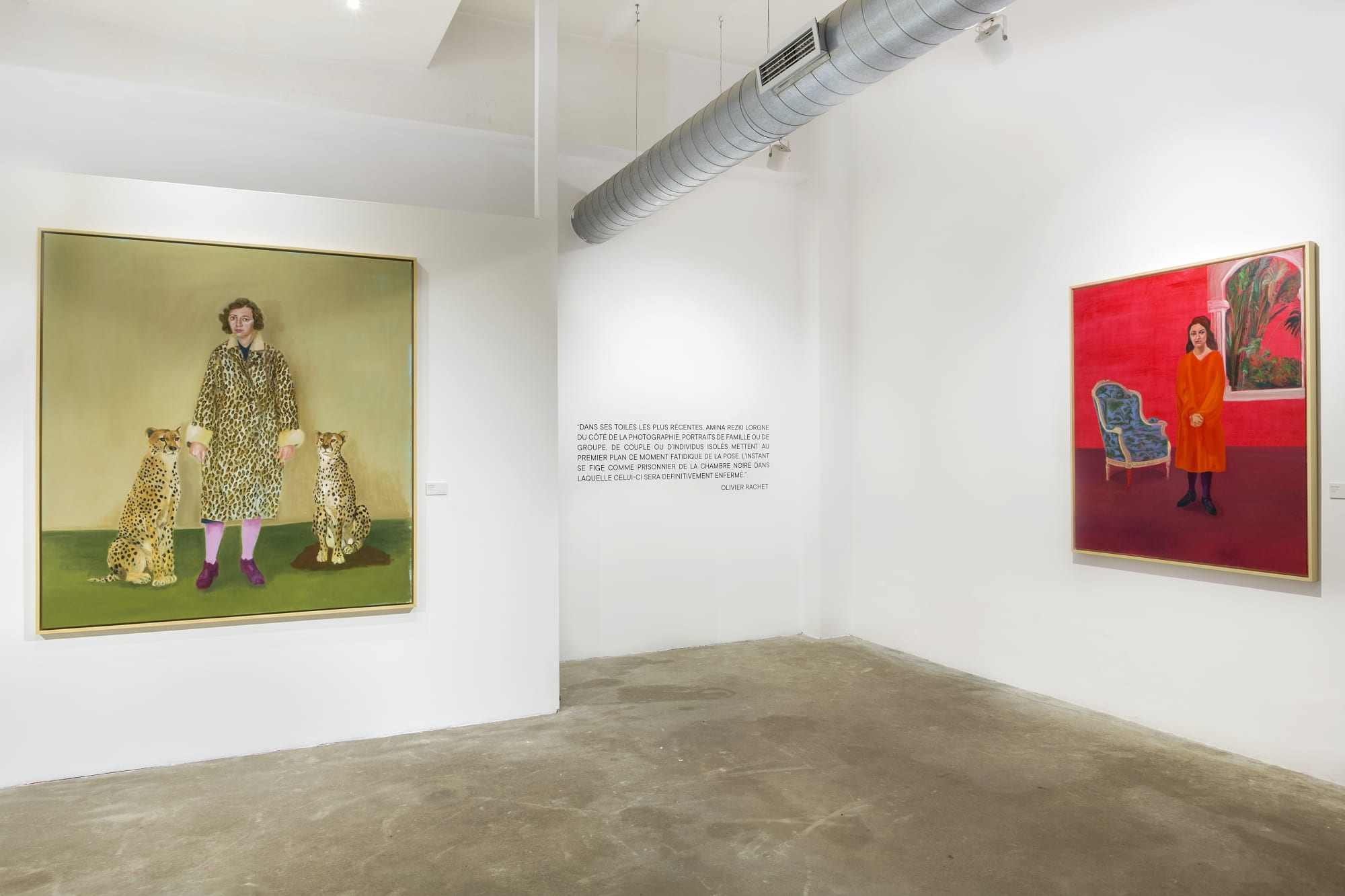 Solo Show Amina Rezki | Photos de Famille