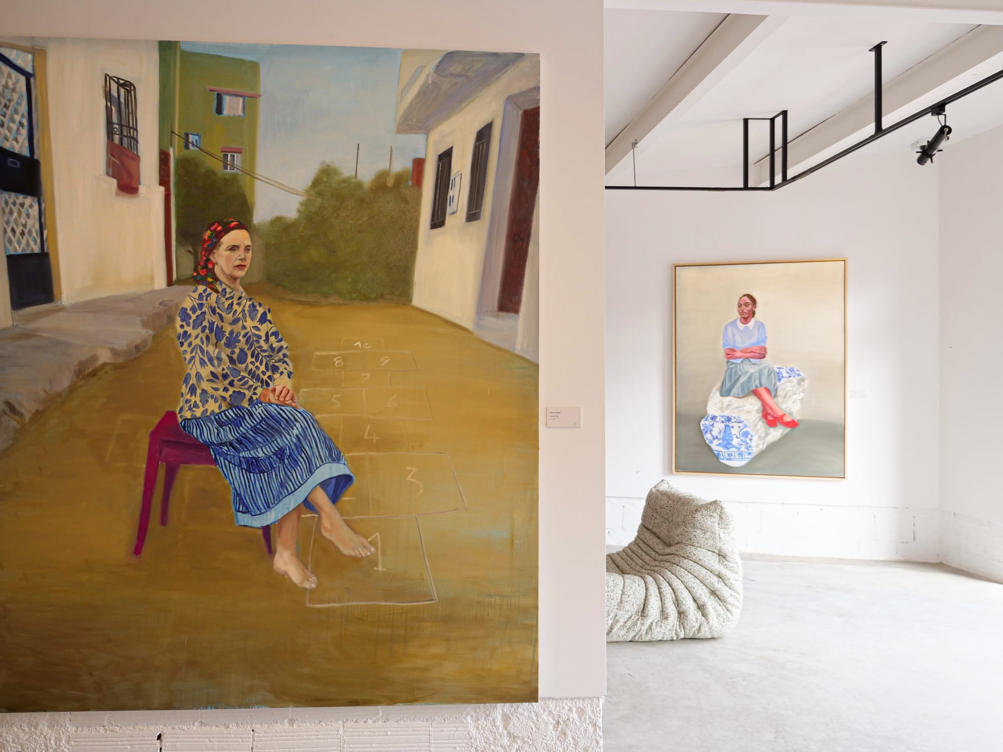 Solo Show I Amina Rezki I Through Earth, Sea & Space