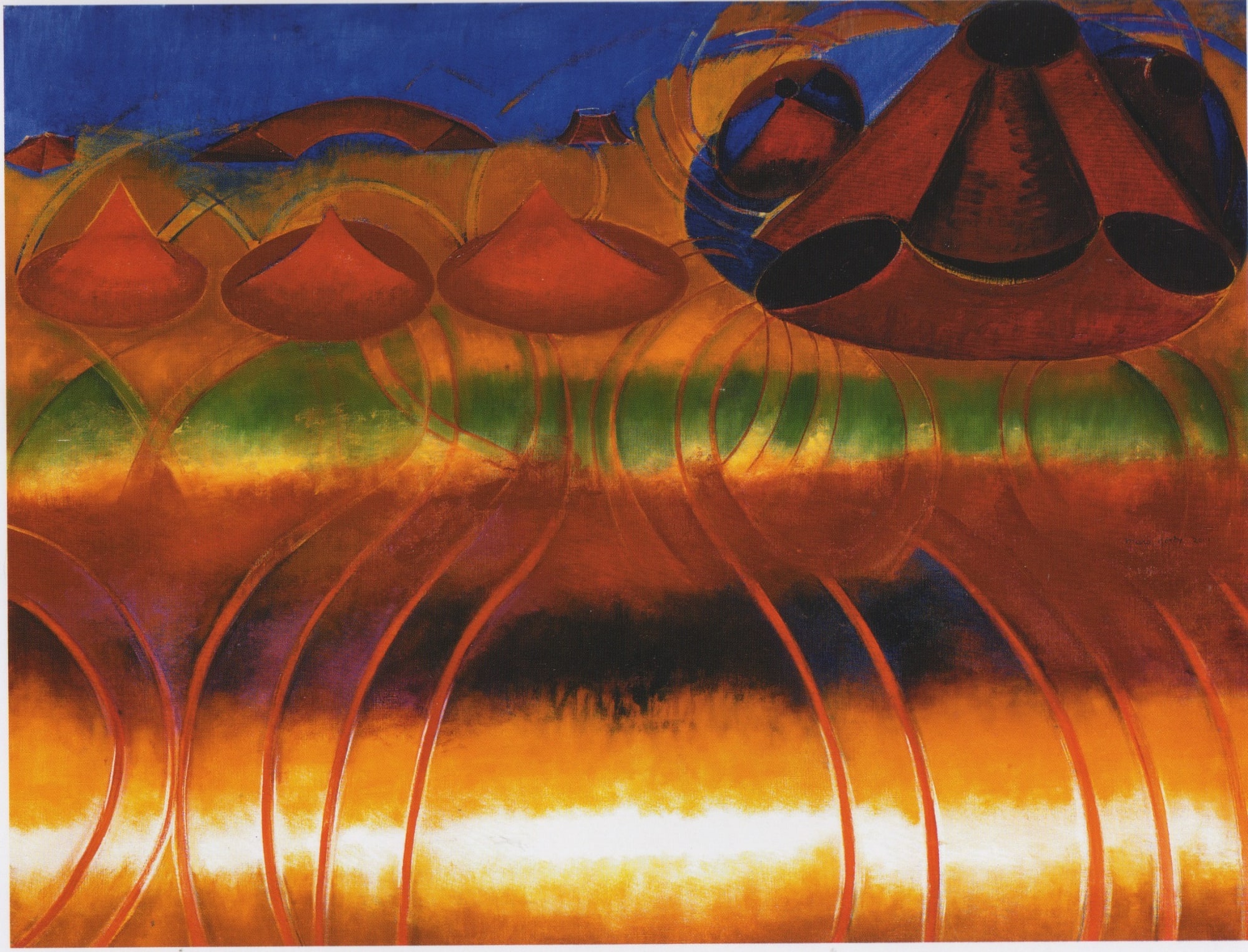 Maro Gorky | The Thread of Colour: SAATCHI GALLERY in collaboration with Long & Ryle