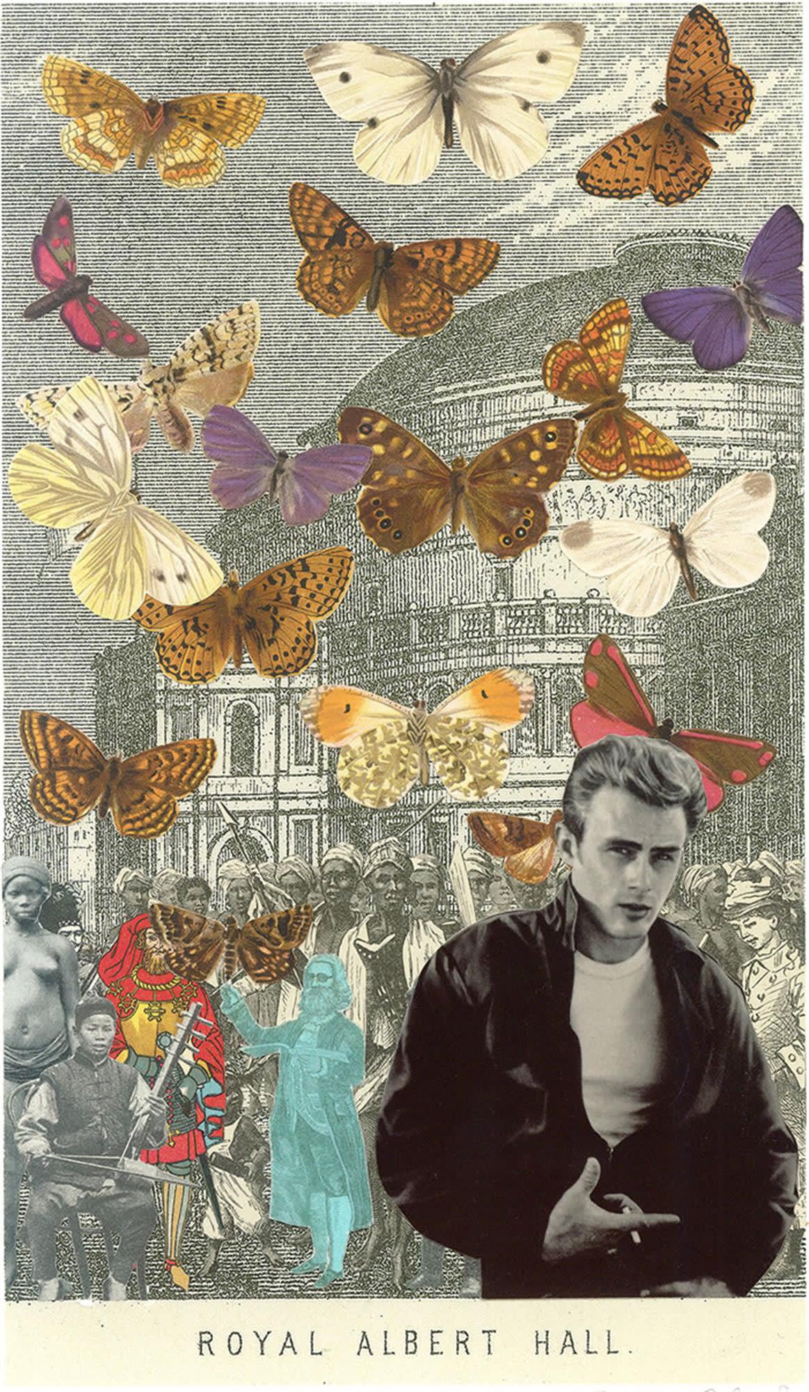 Peter Blake, James Dean at the Albert Hall (2012)
