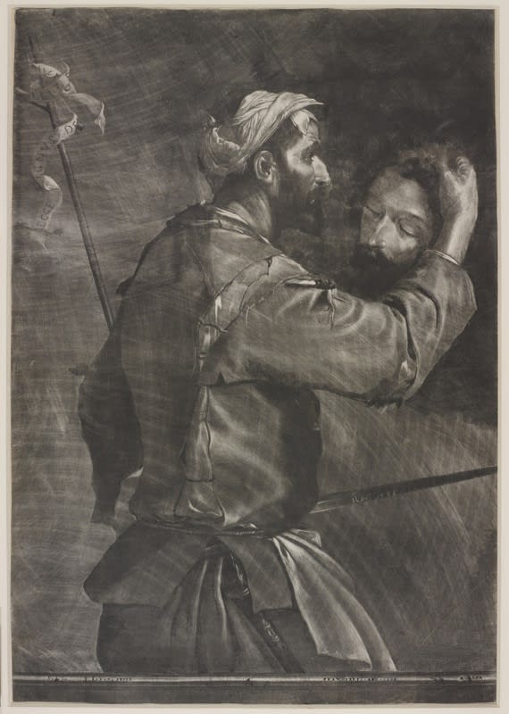 Rupert, Prince Palatine of the Rhine, The Great Executioner, 1658 Mezzotint