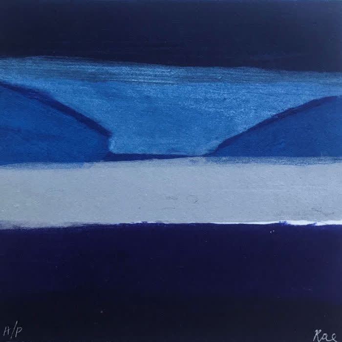 Barbara Rae RA, Croker Sea Ice, 2017 Carborundum and Etching