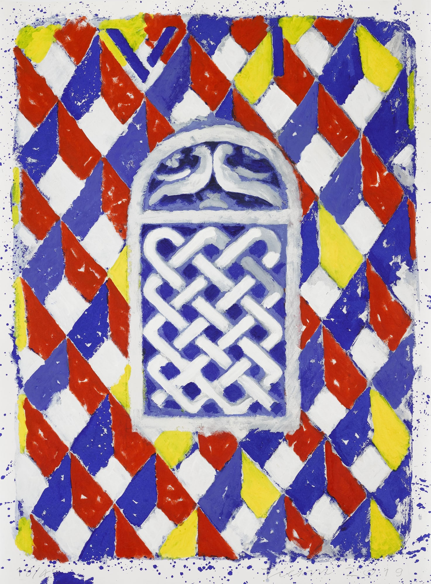 Joe Tilson, The Stones of Venice, Saint’ Alipio, 2019 Inkjet, Screenprint and Carborundum