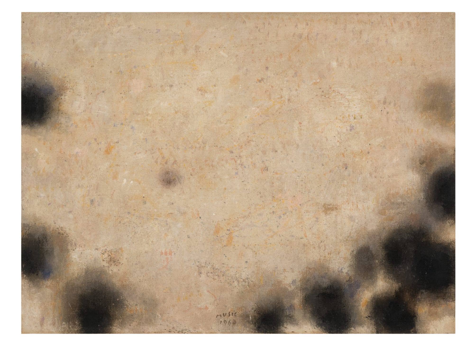 15. Paysage vide, 1960, olio su tela, cm 60x81