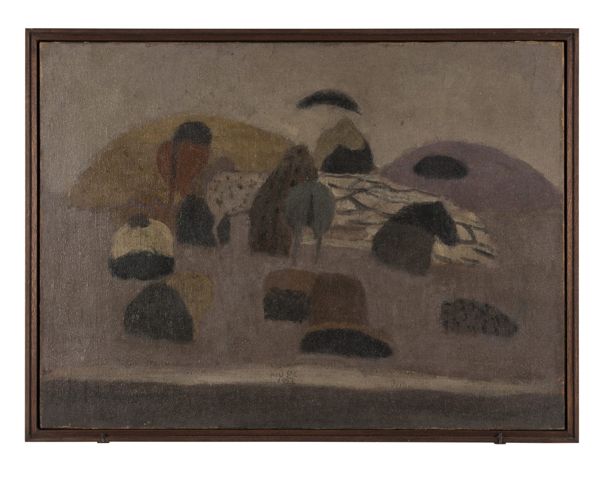 2. Donne dalmate, 1953, olio su tela, cm 60x81