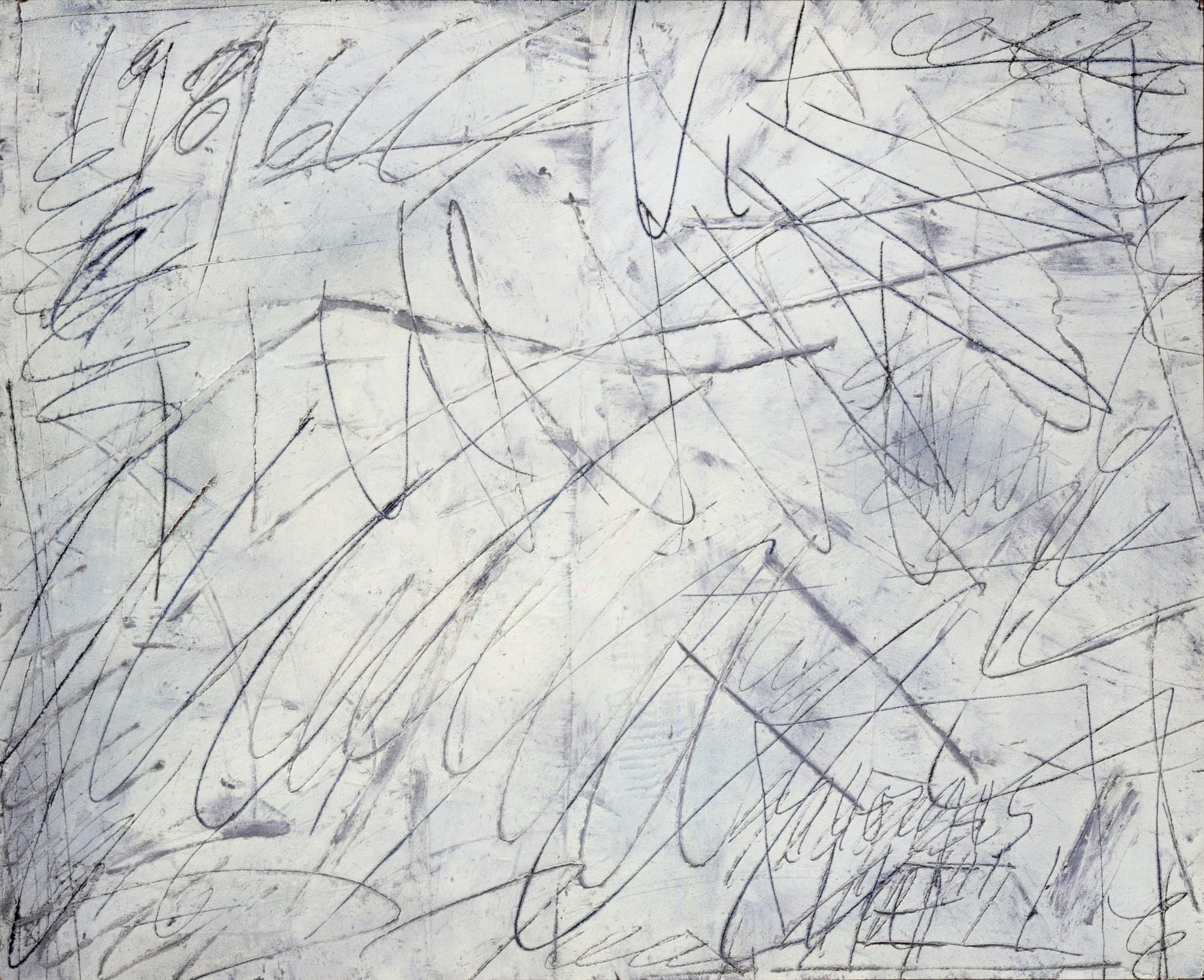 34. "Poème", 1986, cm 100X123, Tecnica Mista Su Tavola