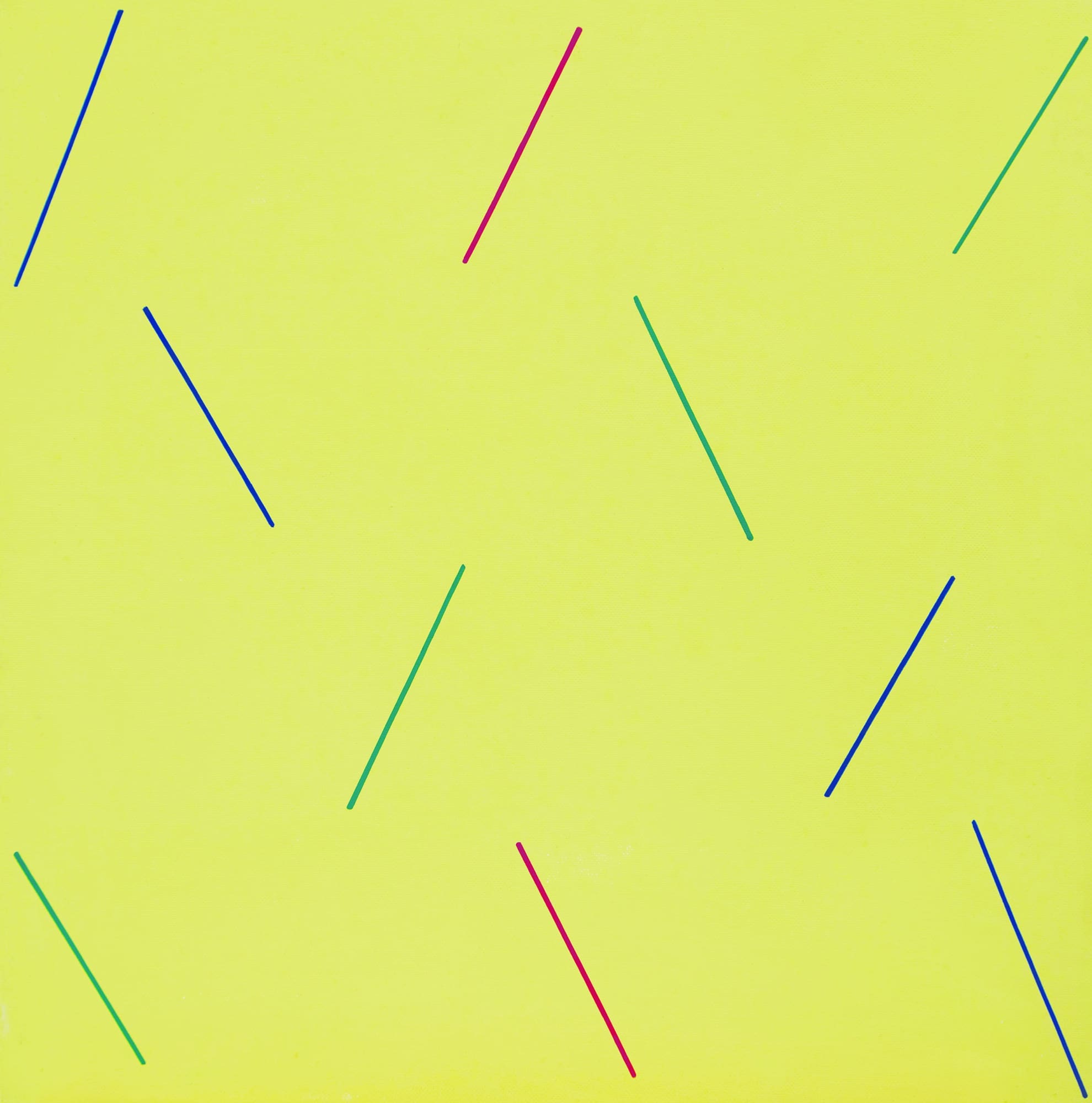 12.F1, 1975-79, acrilico su masonite, cm 60x60.