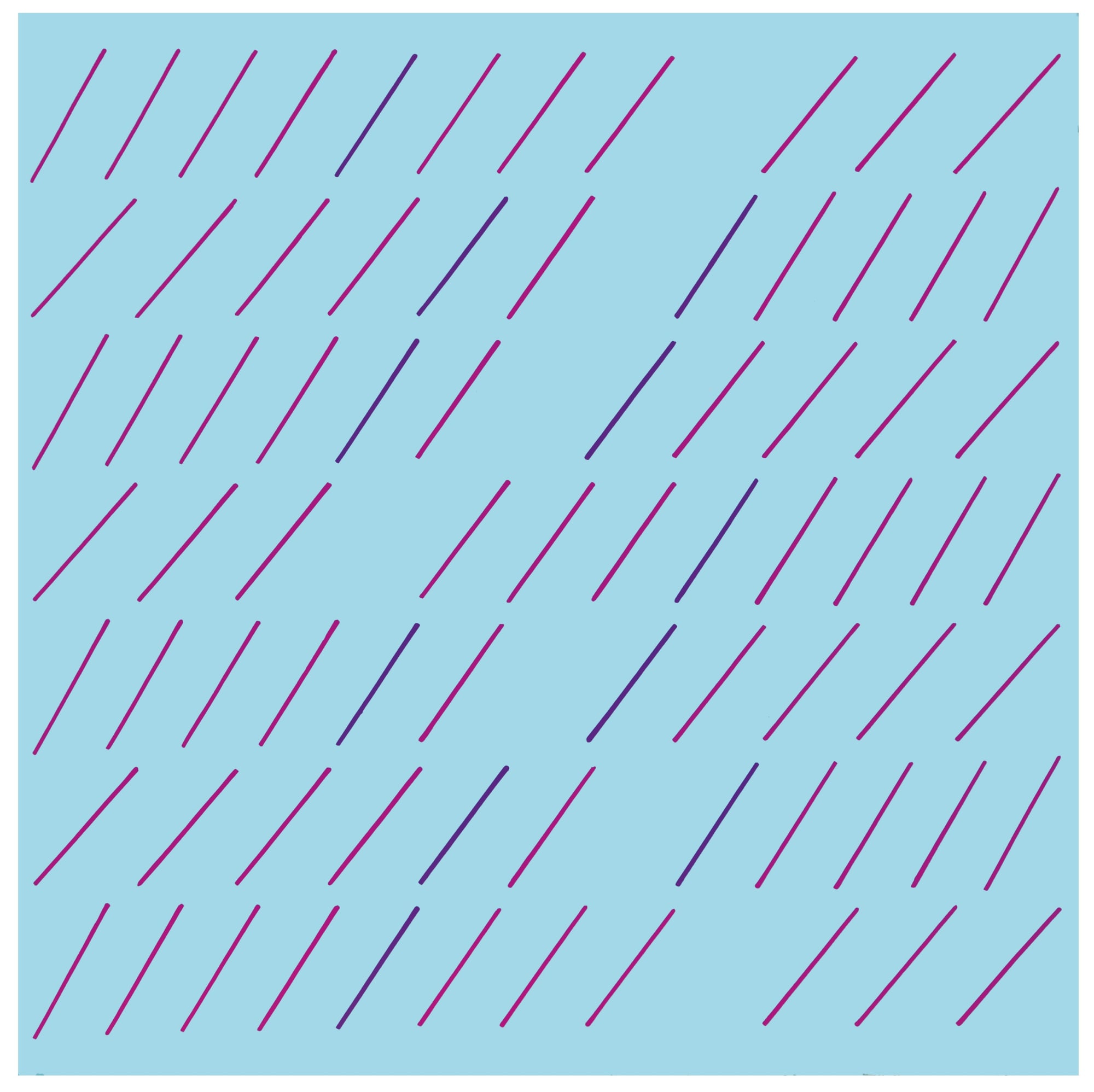 25. A2, 1975-79, acrilico su masonite, cm 60X60