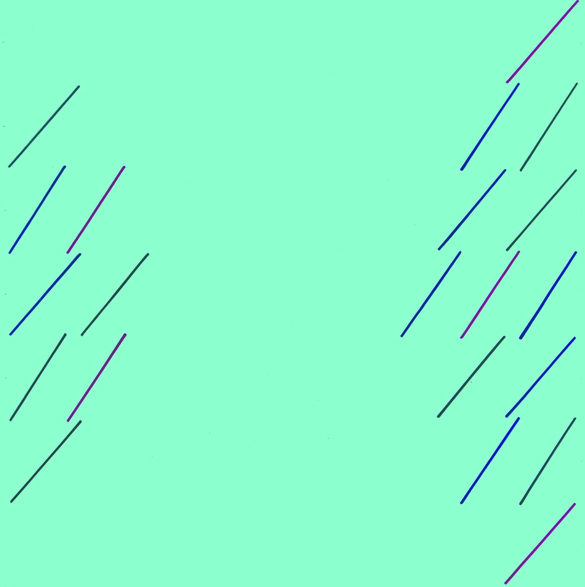 40 A4, 1973, acrilico su masonite, cm 60x60