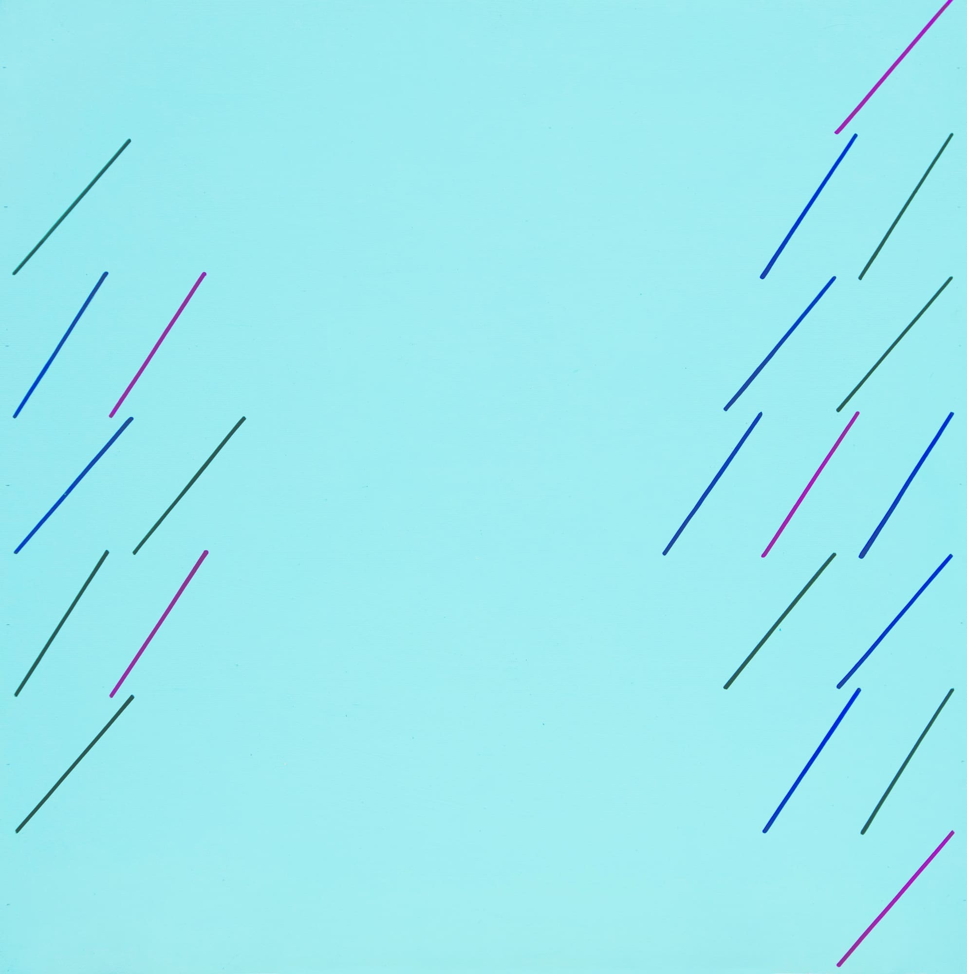 41. A4, 1975-79, acrilico su masonite, cm 60x60.