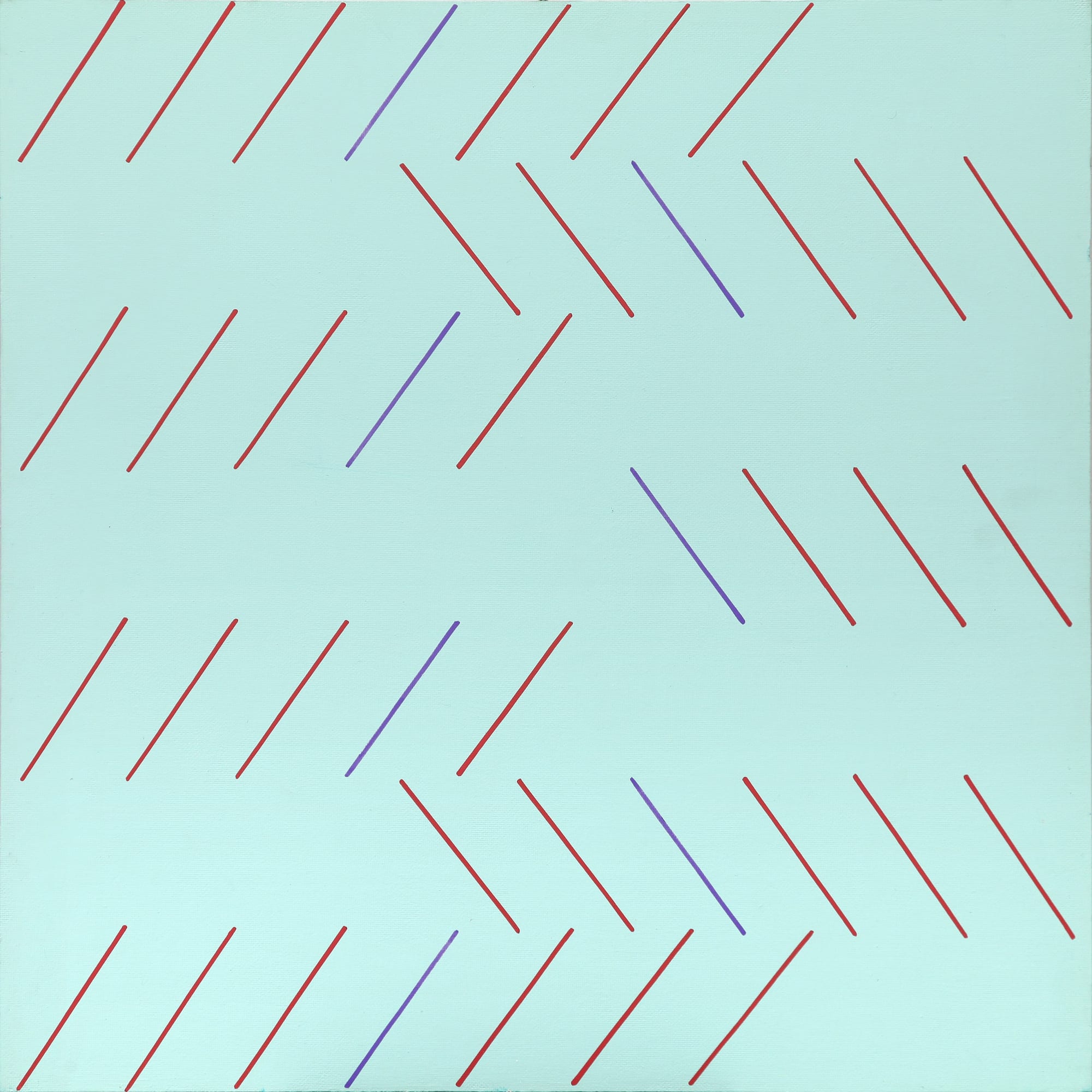 Senza titolo, 1975-1979, acrilico su masonite, cm 60x60.