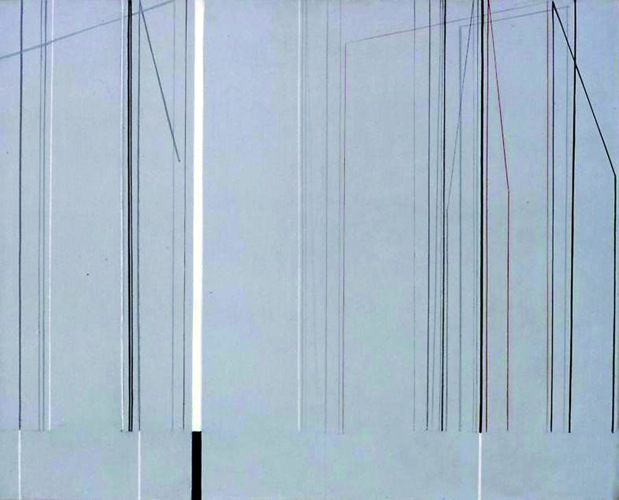 Blanche Nuit II, 1964, olio su tela, cm 65X92