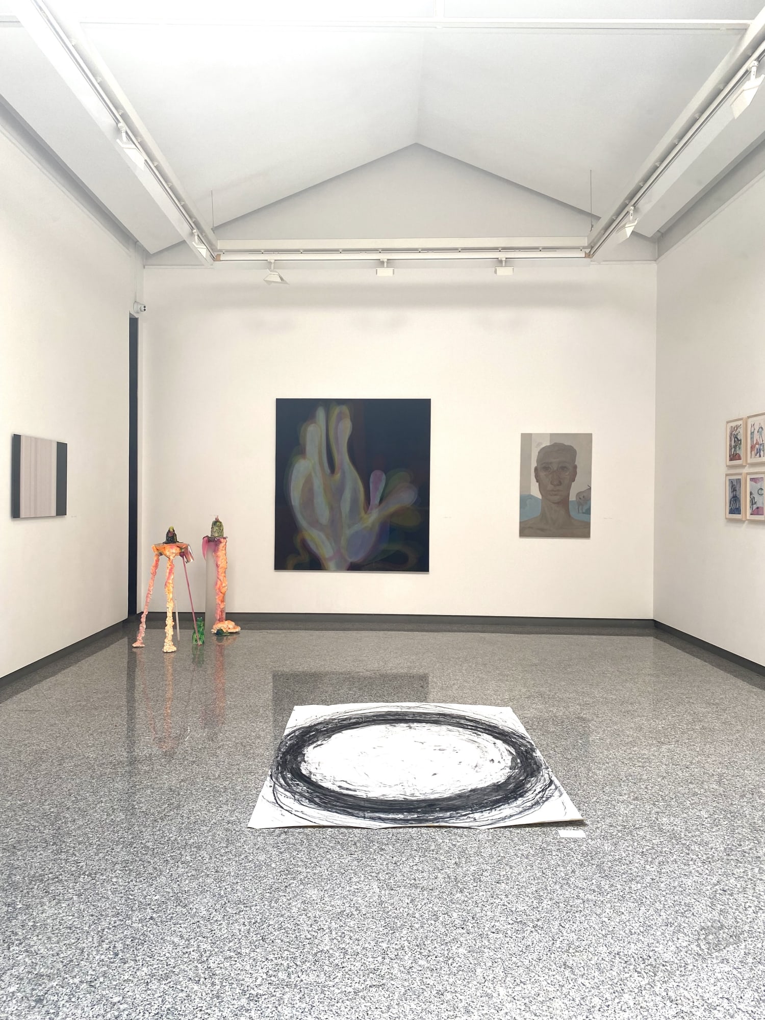 Veduta dell'esposizione.