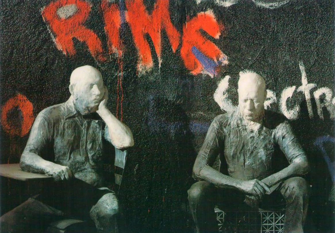 Fronte dell'invito all'inaugurazione della mostra.