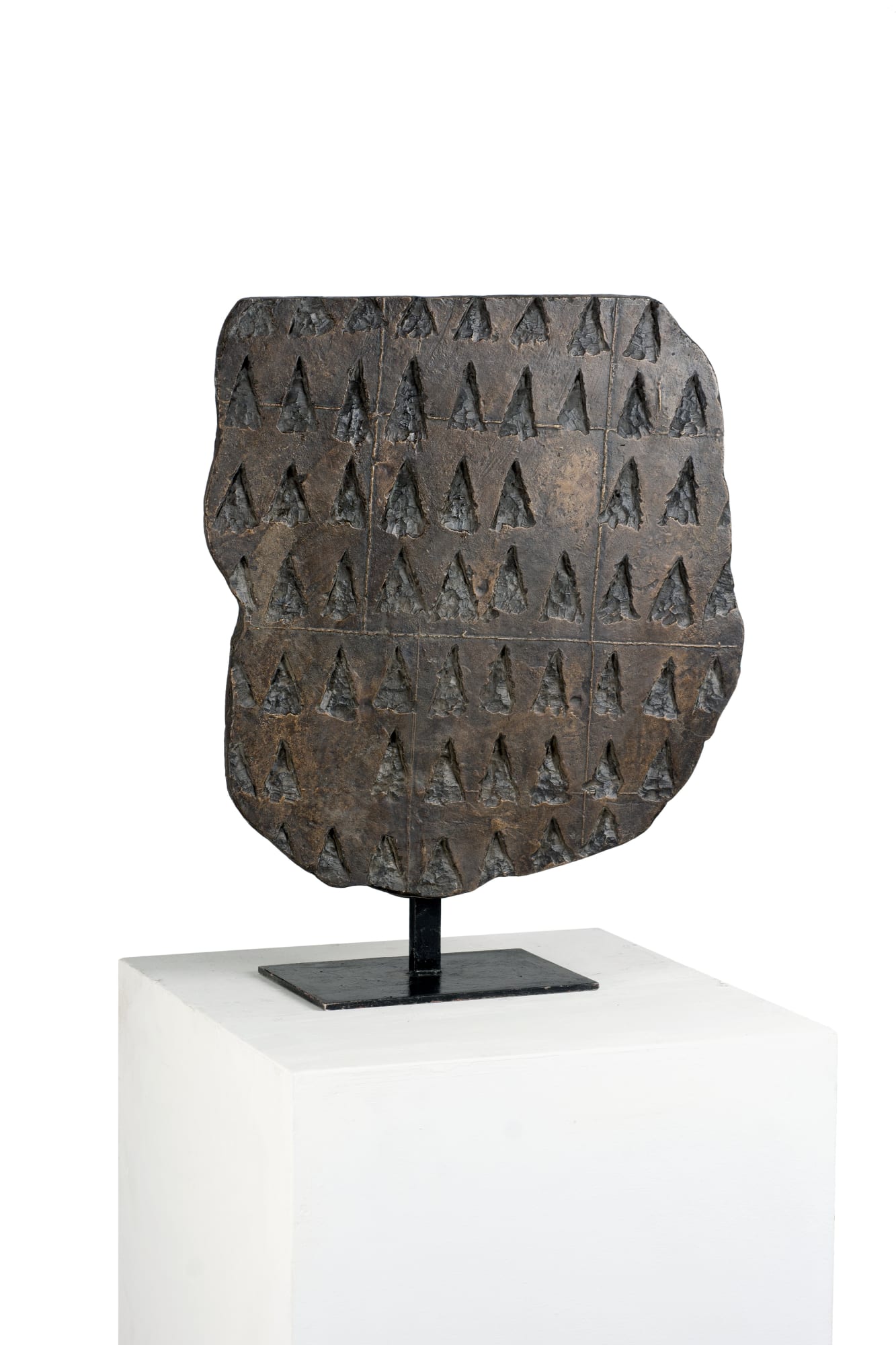 Mu 27, 1961, bronzo, cm 63X59X2