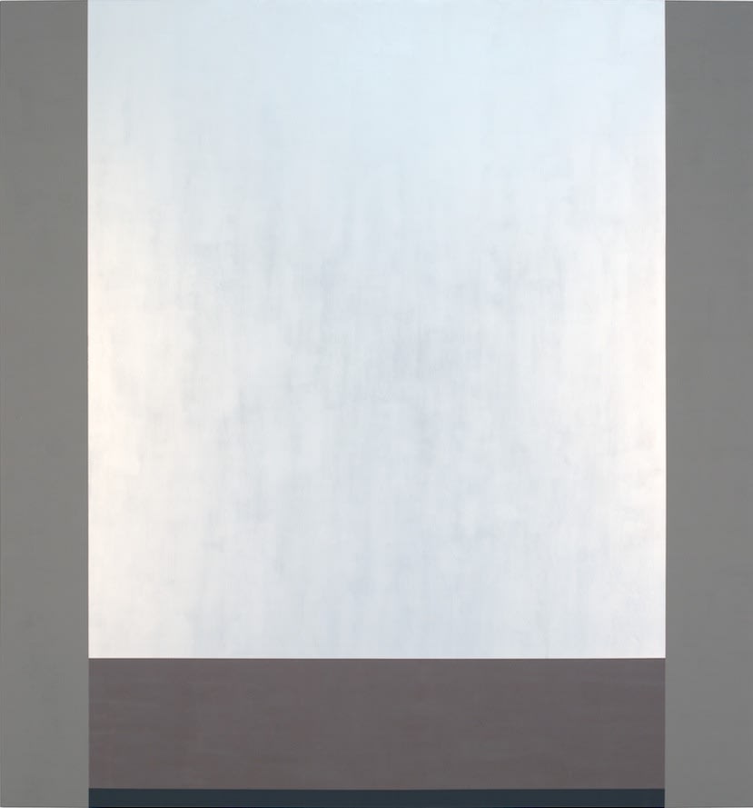 Abiding For R W, 2015, cm 160X150, cera ad encausto a base acrilica su tela su legno