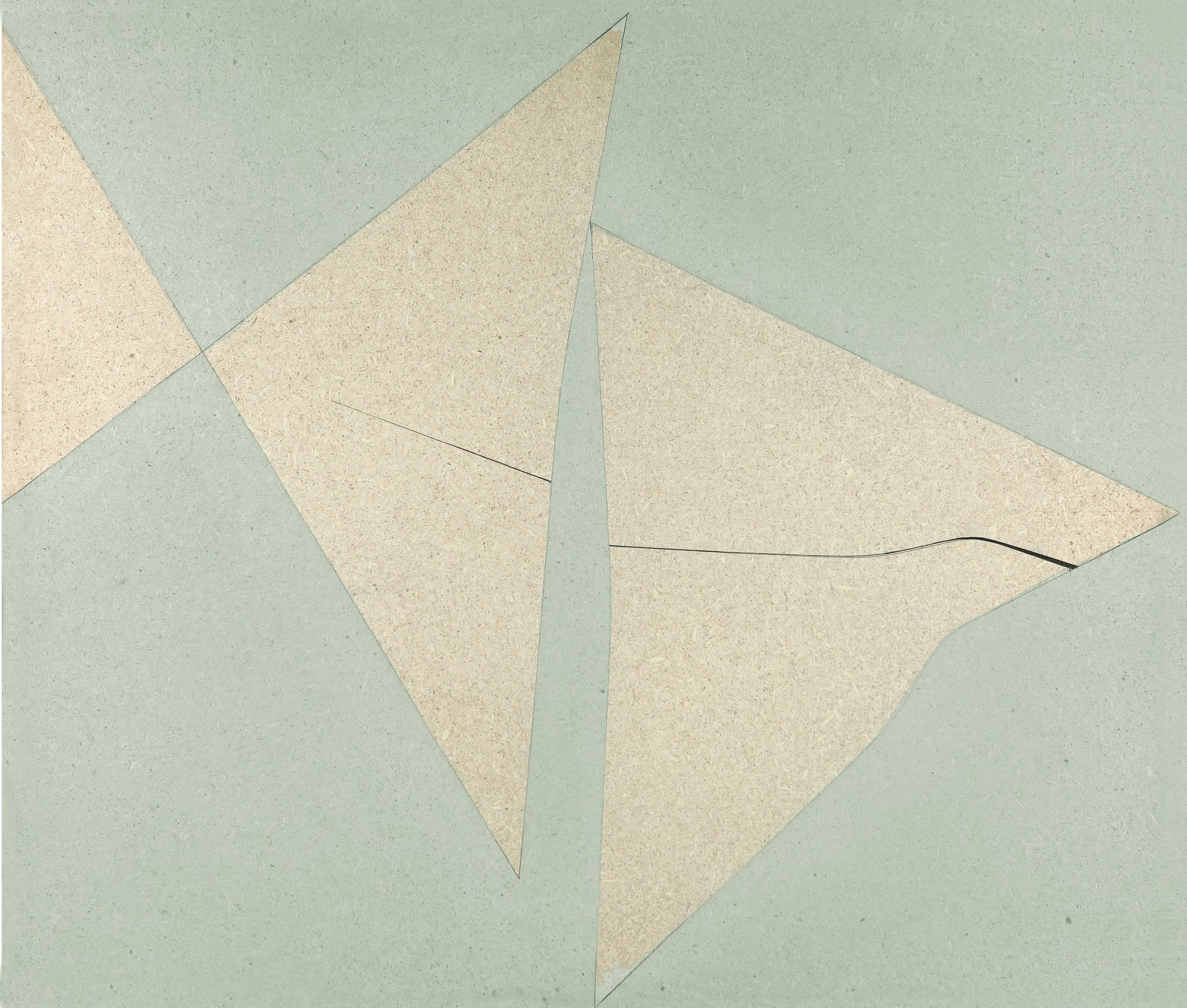 AC murale 154, 1975, cm 60x72, acrilico su pavatex.