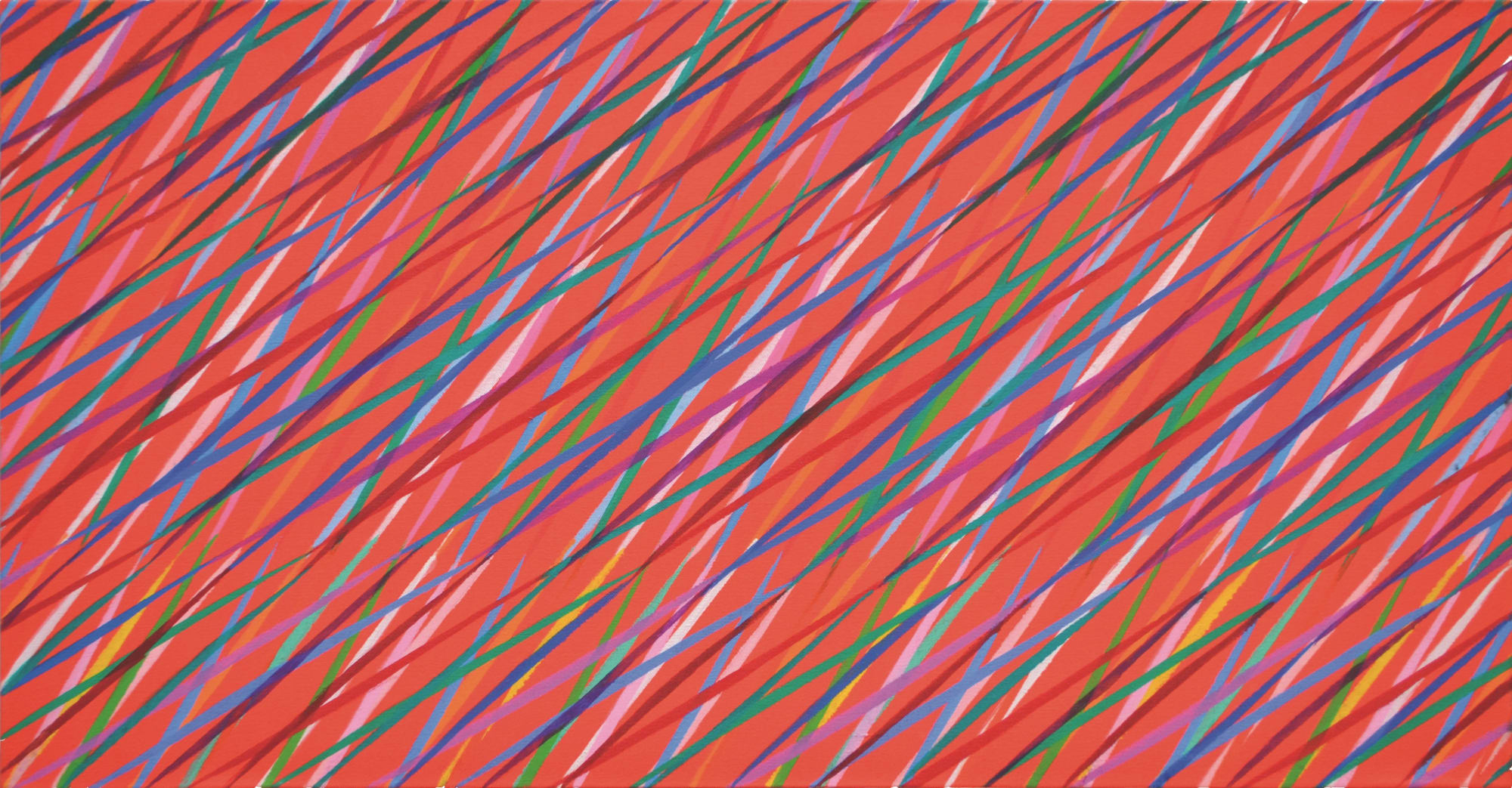 "Laudamus&rdquo;, 1985, cm 45x85, olio su tela