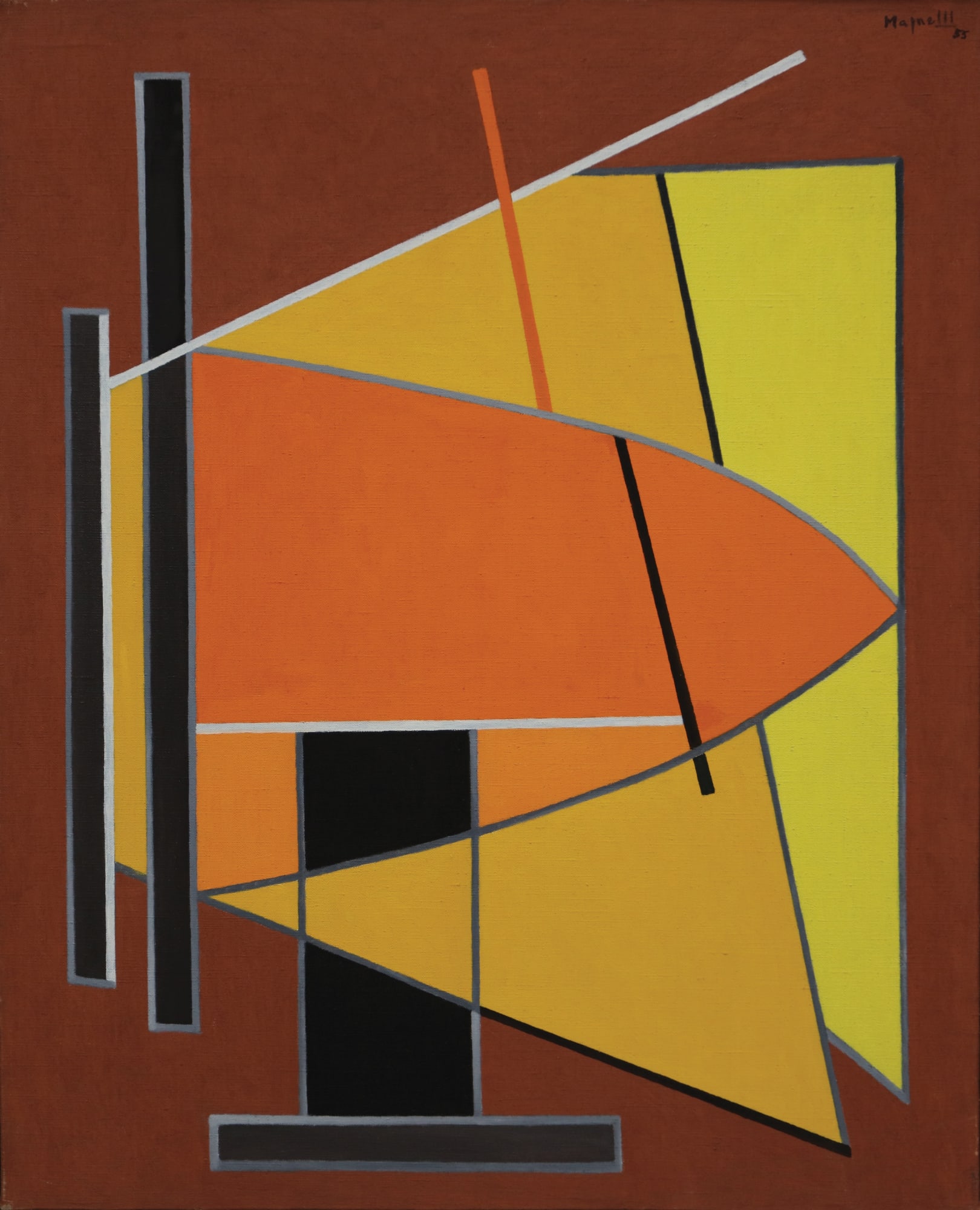 Invitation, 1955, cm 100x81, olio su tela