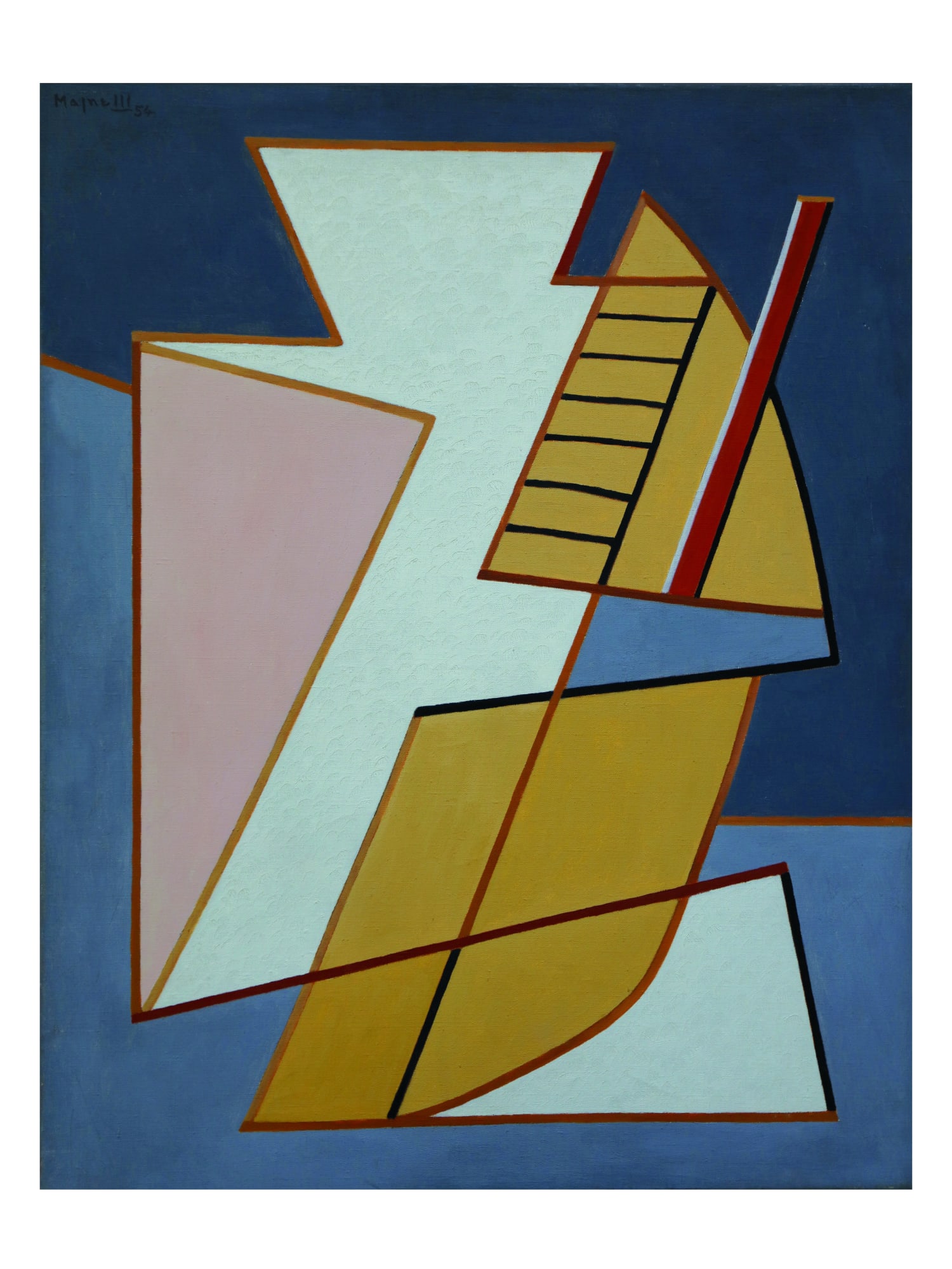 Equilibre, 1954, Olio su tela, cm 81x65