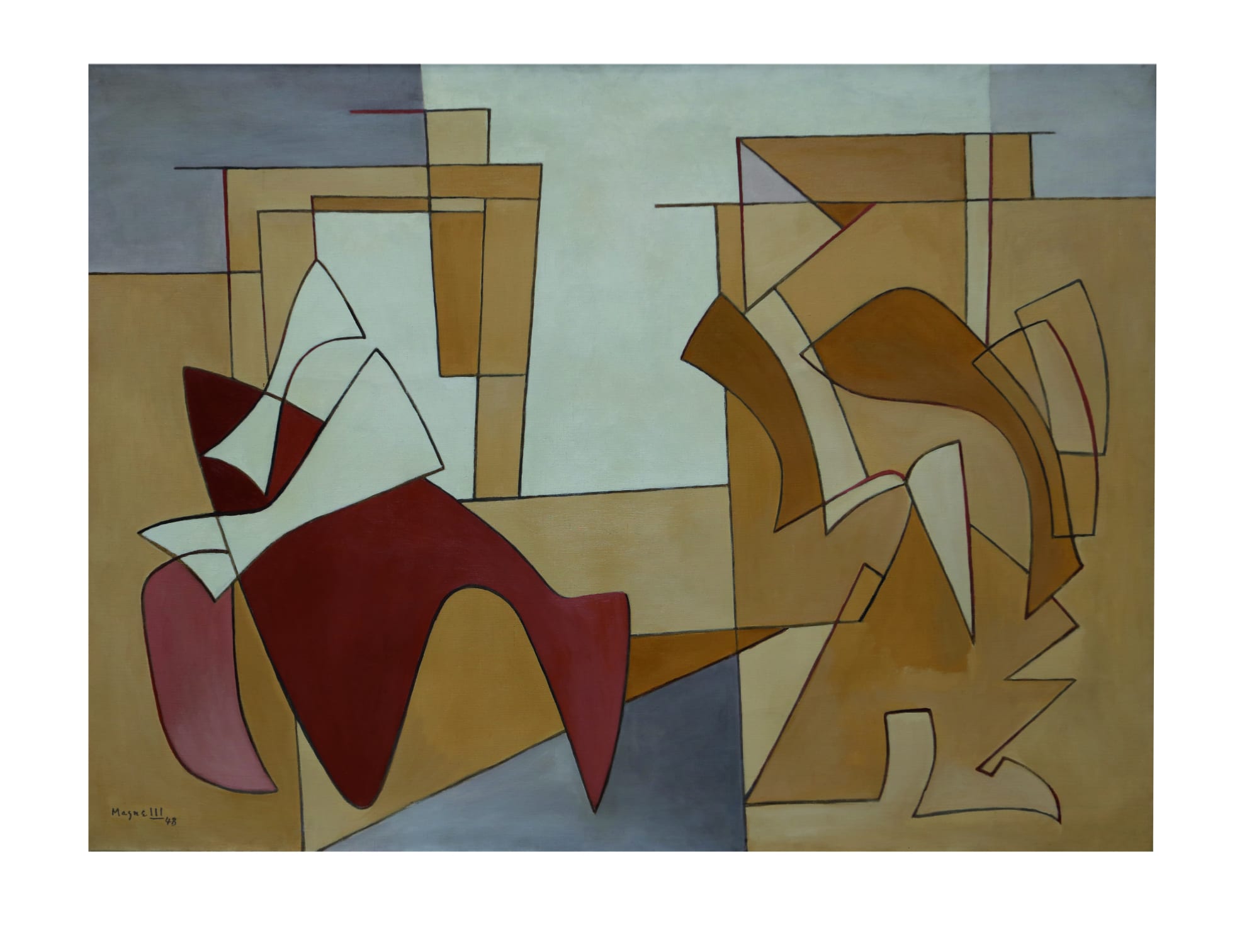 Heures du Matin, 1948, olio su tela, cm 97x130