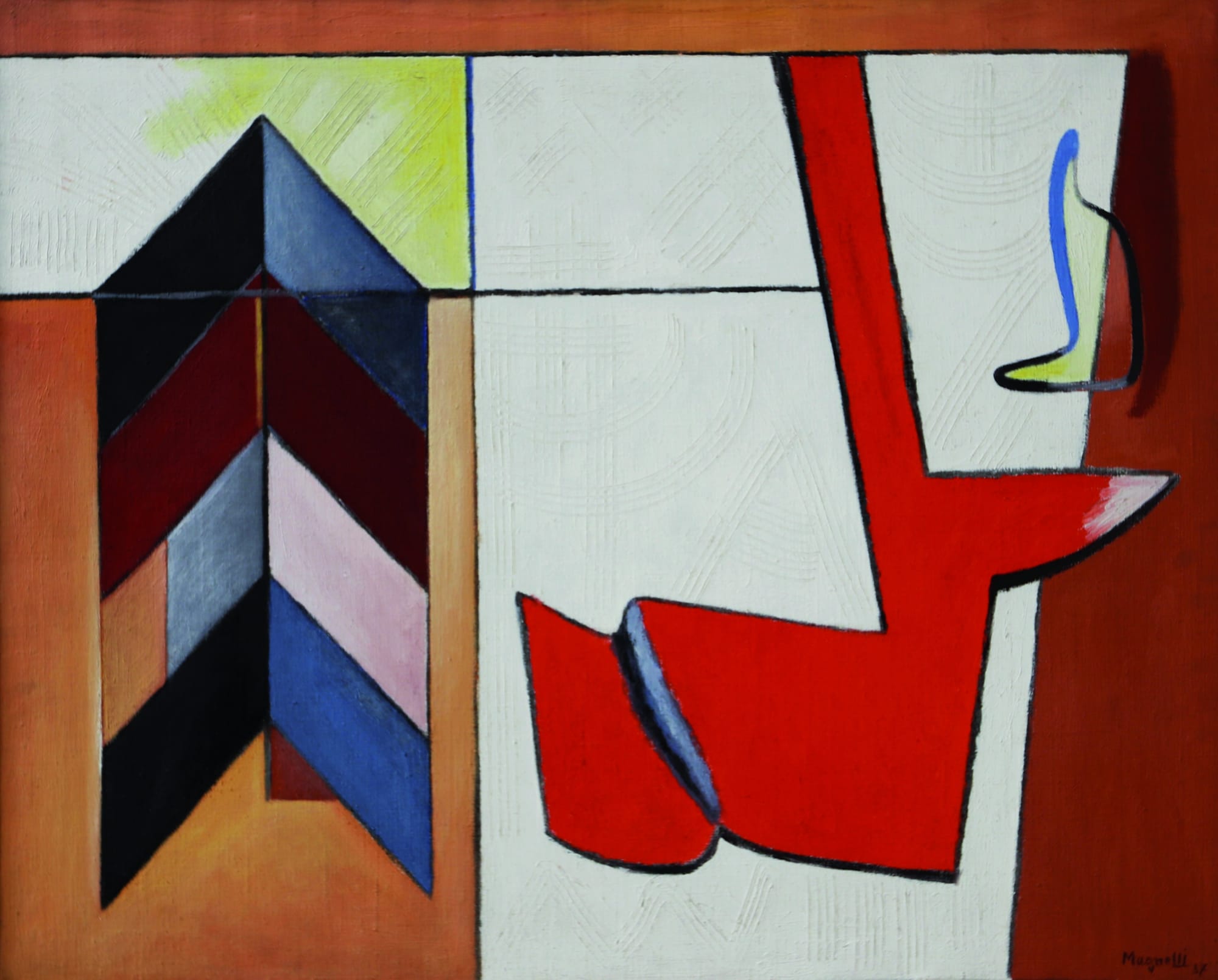 Peinture 331, 1937, olio su tela, cm 81x100