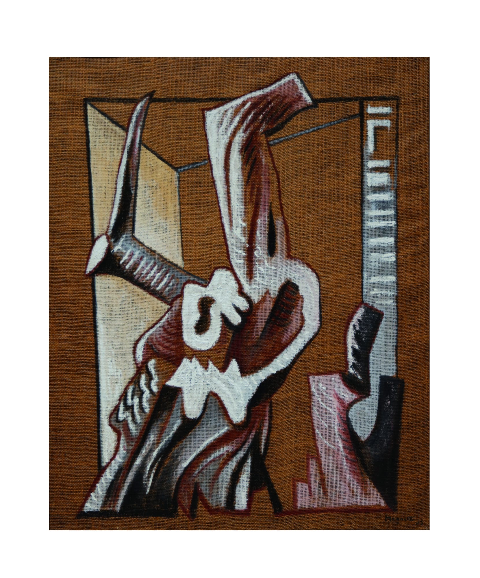 Peinture E-G, 1935, olio su tela, cm 100x81