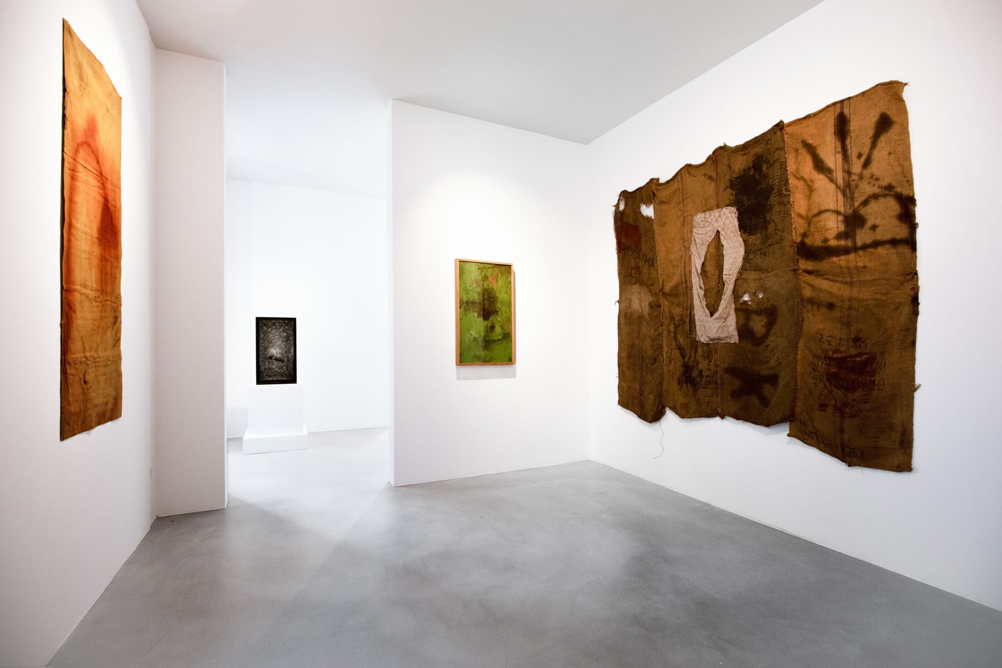 da sinistra: Luca Caccioni, Chiaharu Shiota, Sophie Ko, Ibrahim Mahama