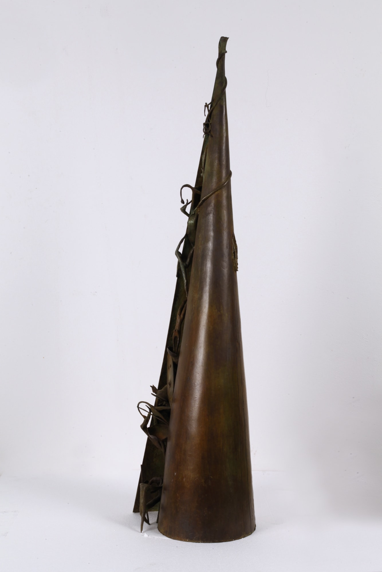 Il gambo dei fiori, 2010, bronz, cm 135X35X31